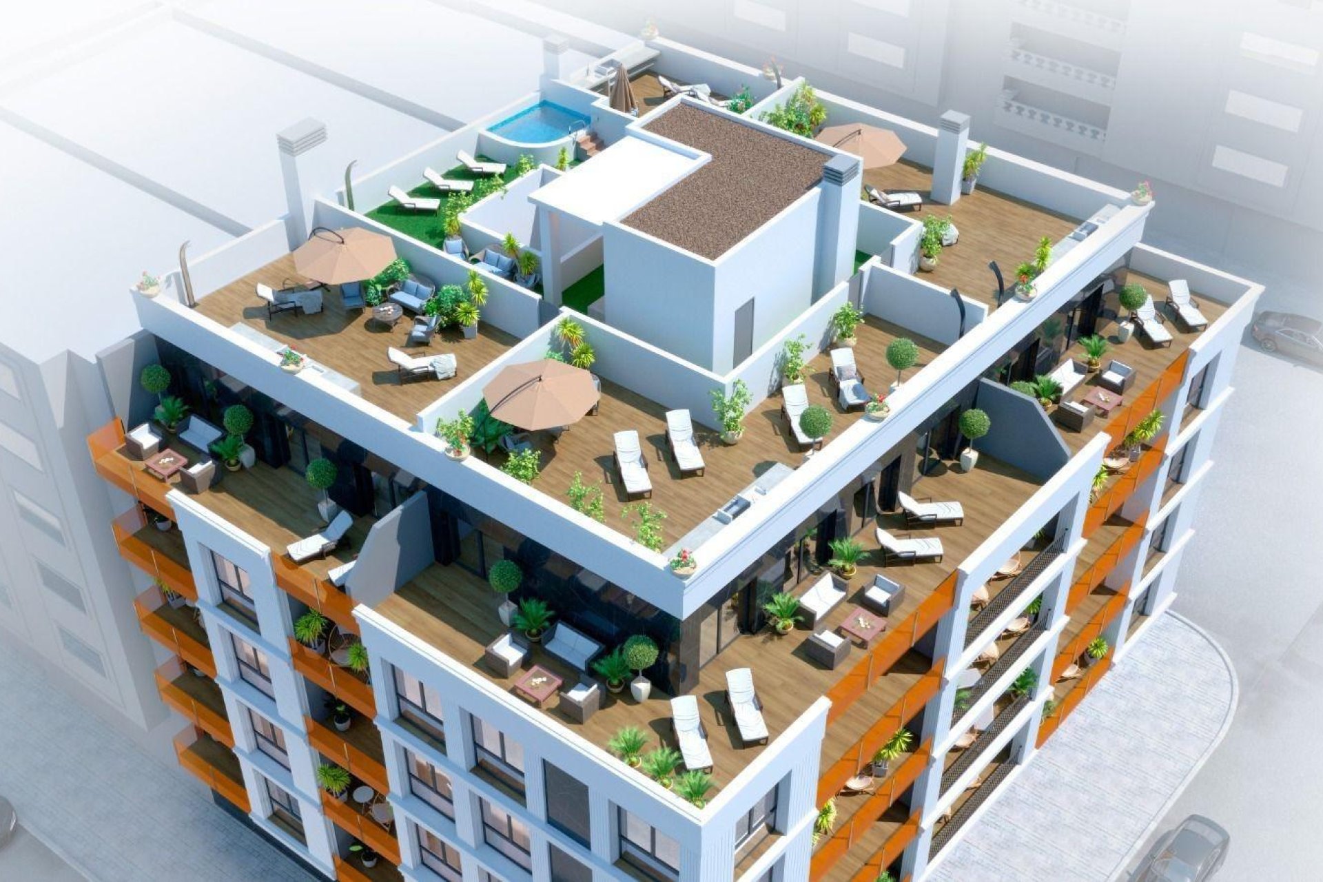 Nyproduktion - Apartment -
Torrevieja - Parque de las Naciones