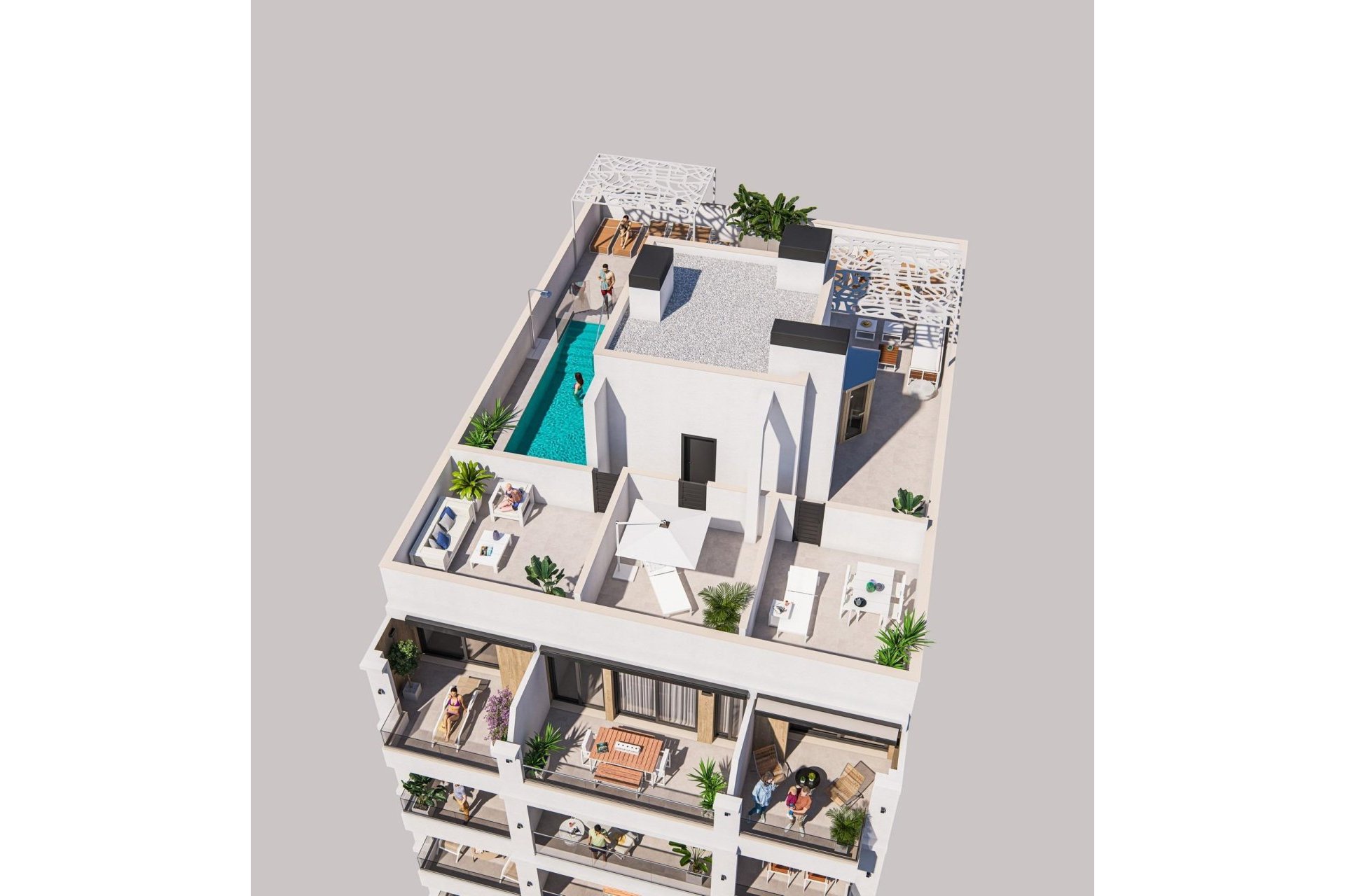 Nyproduktion - Apartment -
Torrevieja - Playa de El Cura