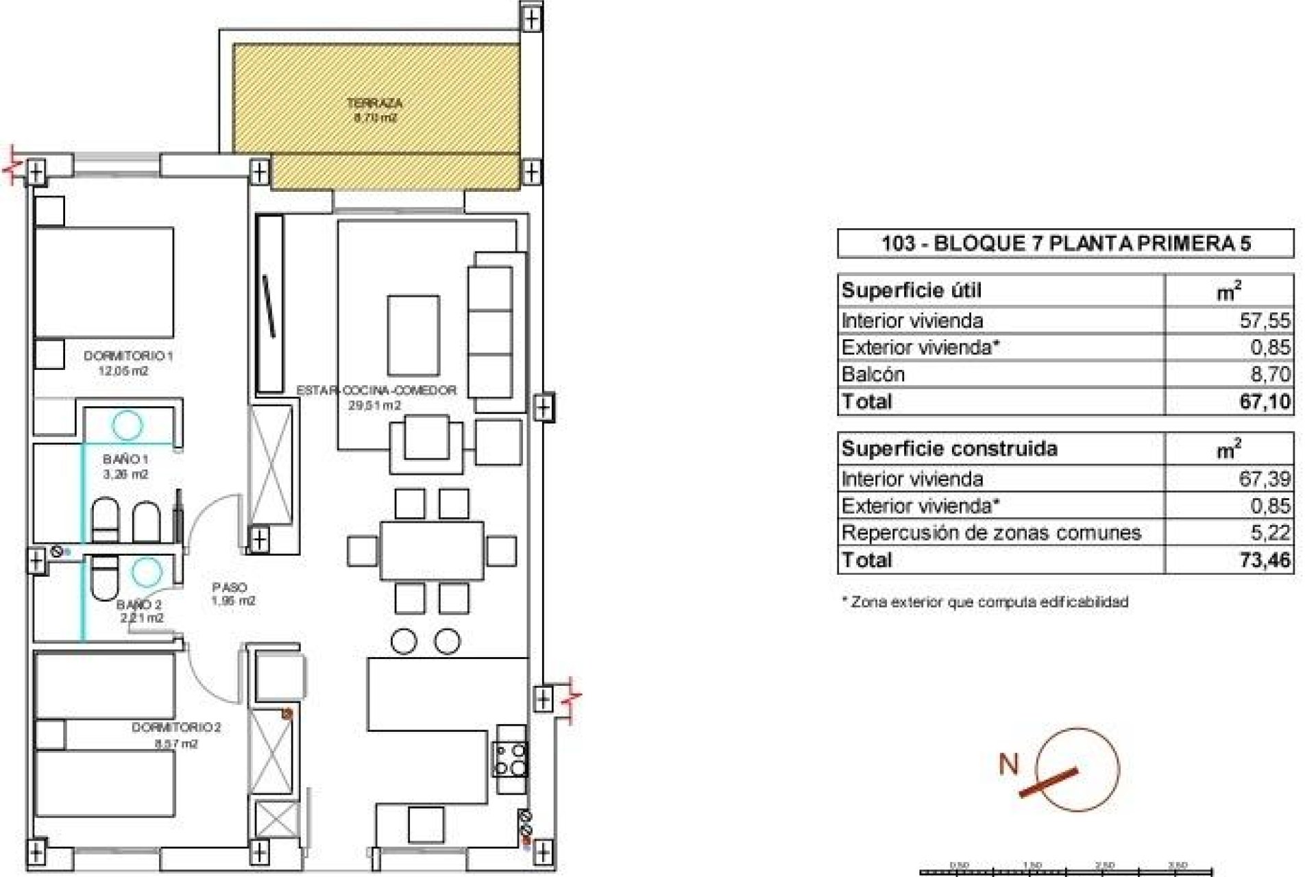 Nyproduktion - Apartment -
Vera - El Playazo