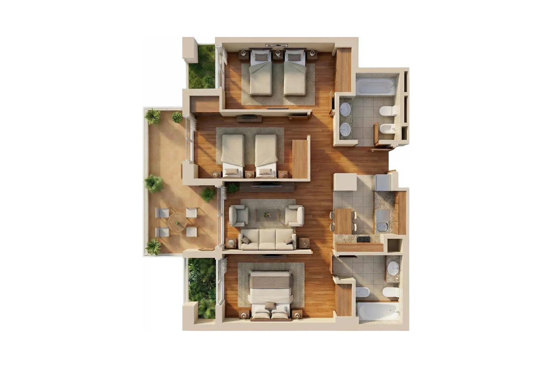 Nyproduktion - Apartment -
Vera - Puerto del Rey