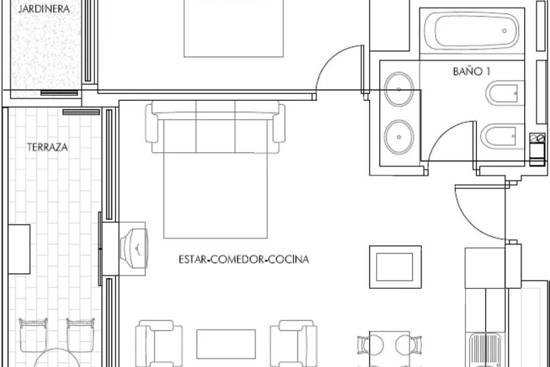 Nyproduktion - Apartment -
Vera - Puerto del Rey