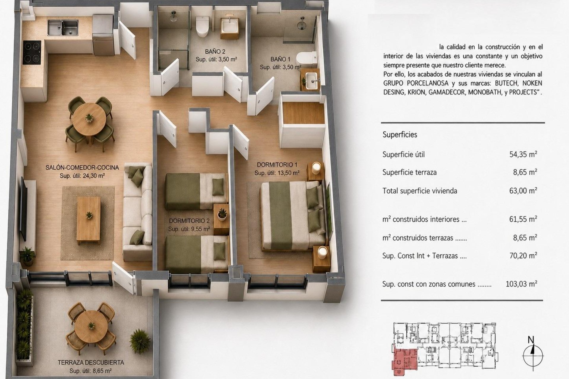 Nyproduktion - Apartment -
Villajoyosa - Cala de Finestrat