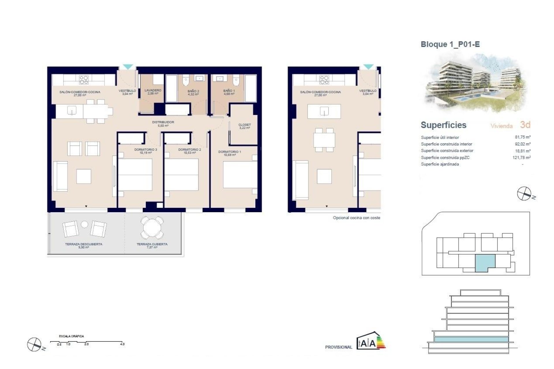 Nyproduktion - Apartment -
Villajoyosa - Playa del Torres