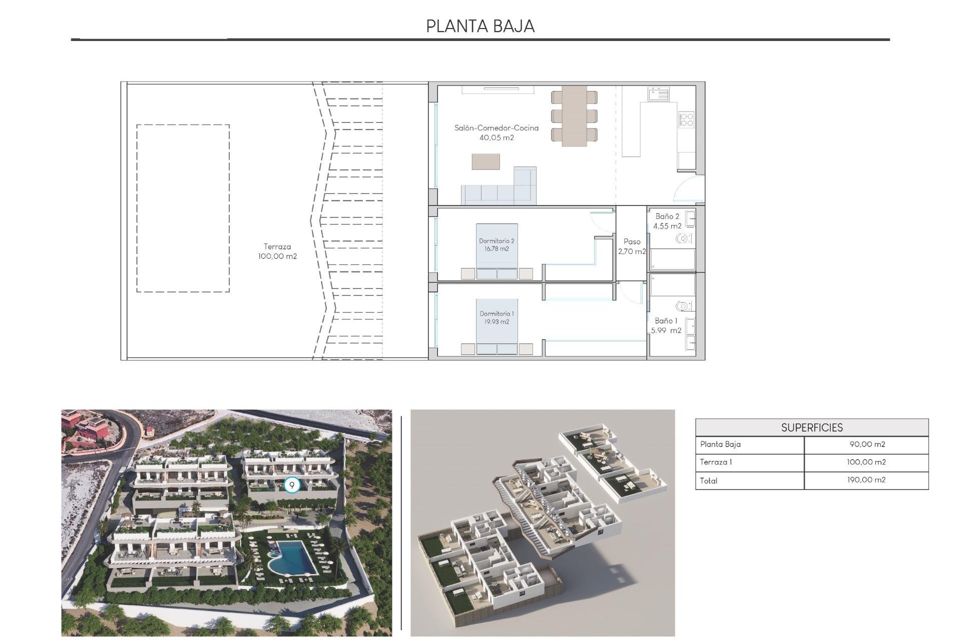 Nyproduktion - Bungalow -
Finestrat - Balcón De Finestrat