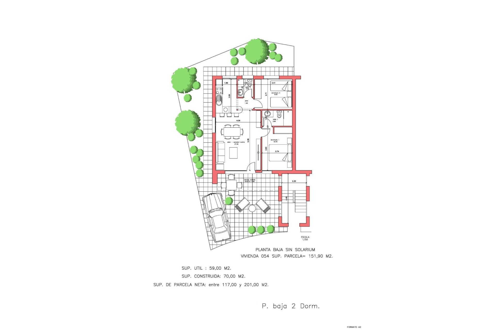 Nyproduktion - Bungalow -
Fuente Álamo - La Pinilla