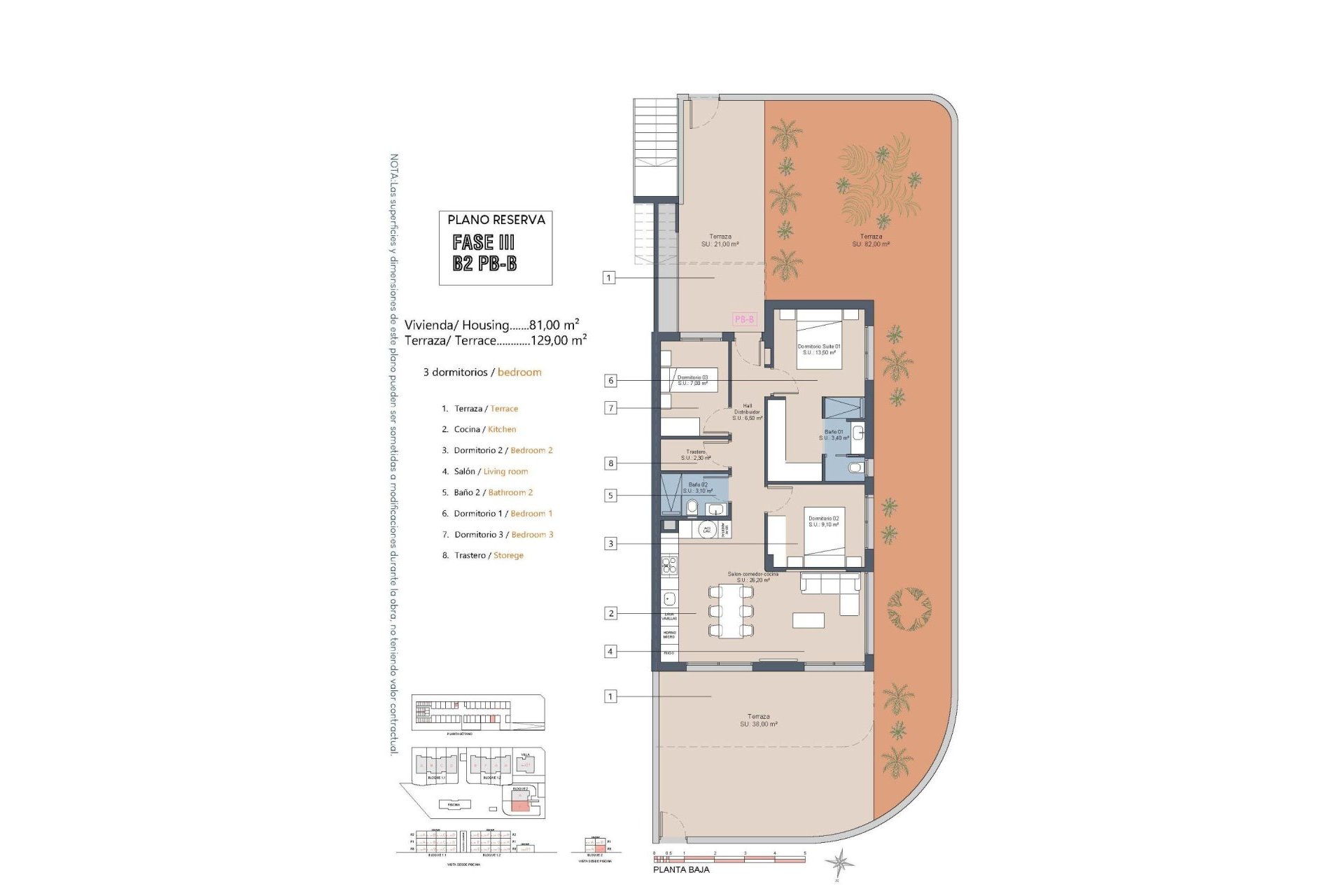 Nyproduktion - Bungalow -
Los Alcázares - La Serena Golf