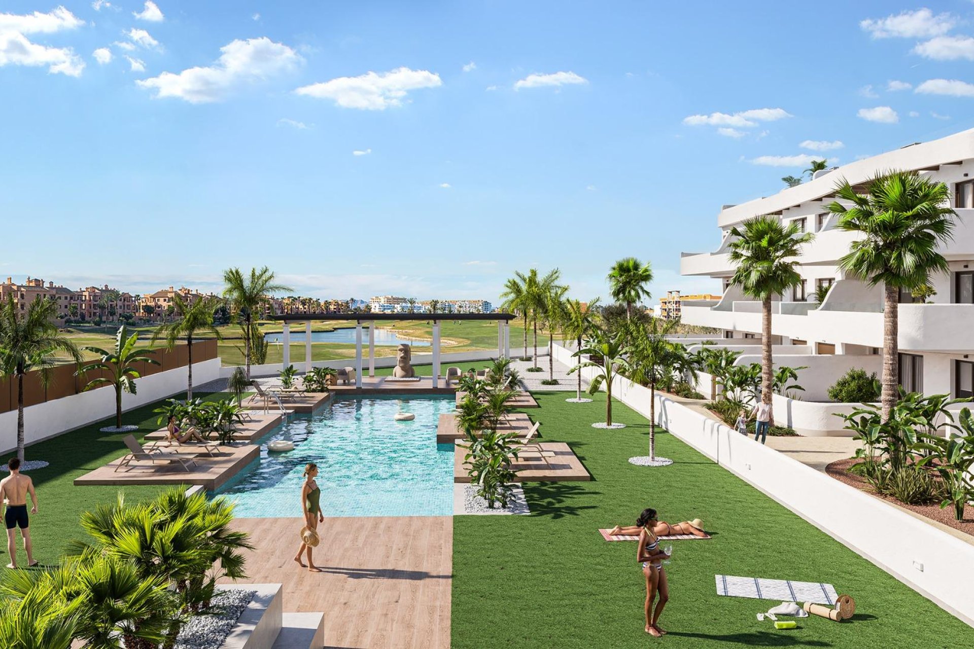 Nyproduktion - Bungalow -
Los Alcázares - La Serena Golf