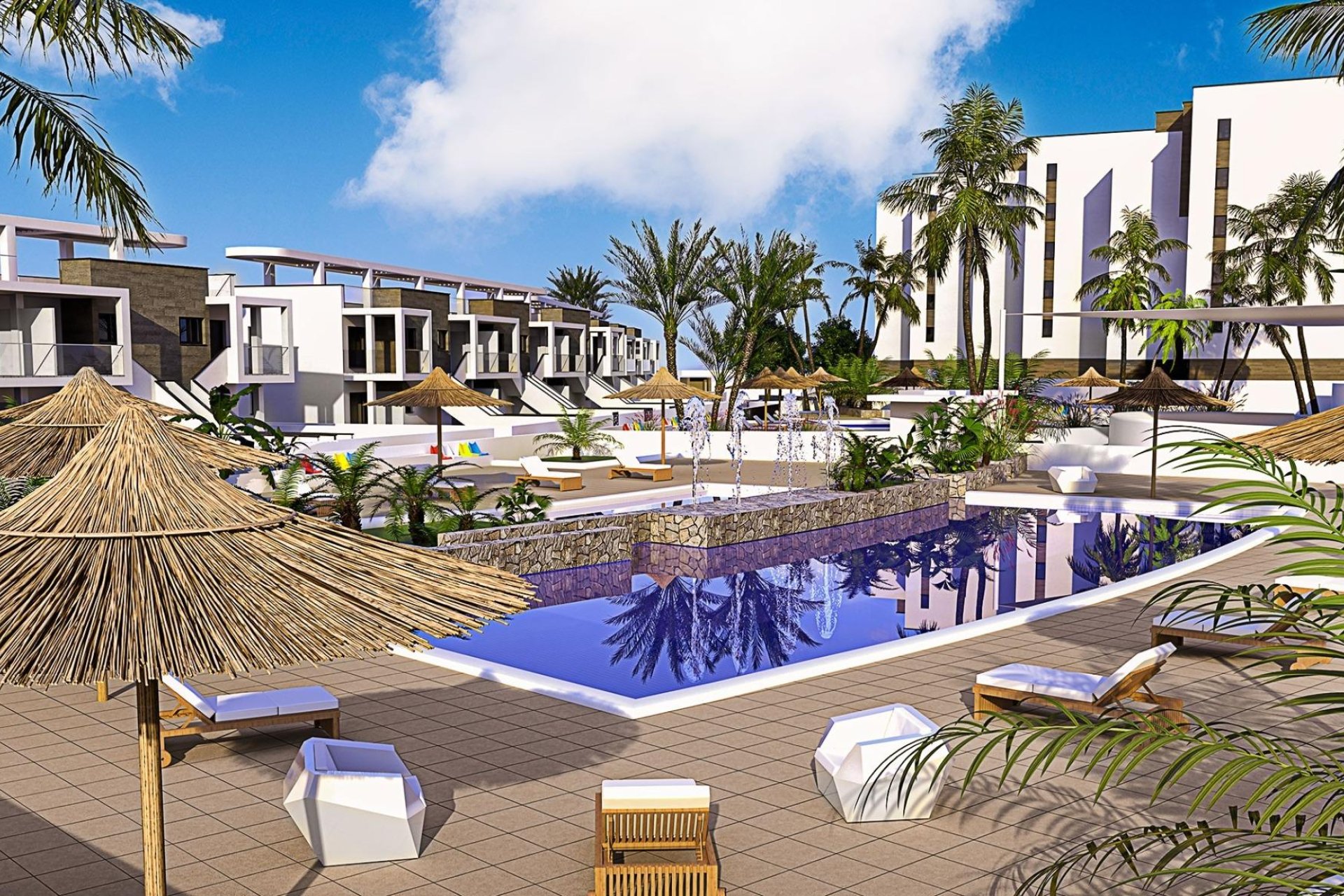 Nyproduktion - Bungalow -
Pilar de la Horadada - Mil Palmeras