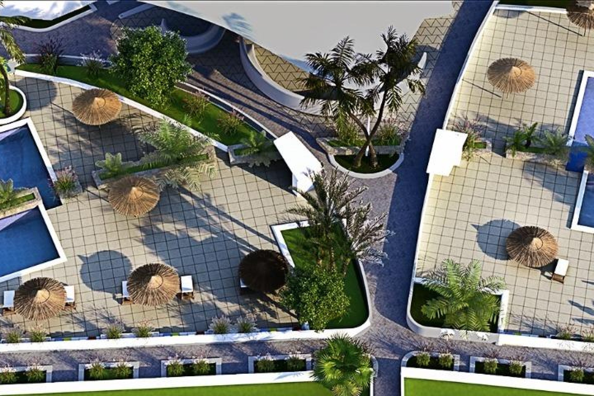 Nyproduktion - Bungalow -
Pilar de la Horadada - Mil Palmeras