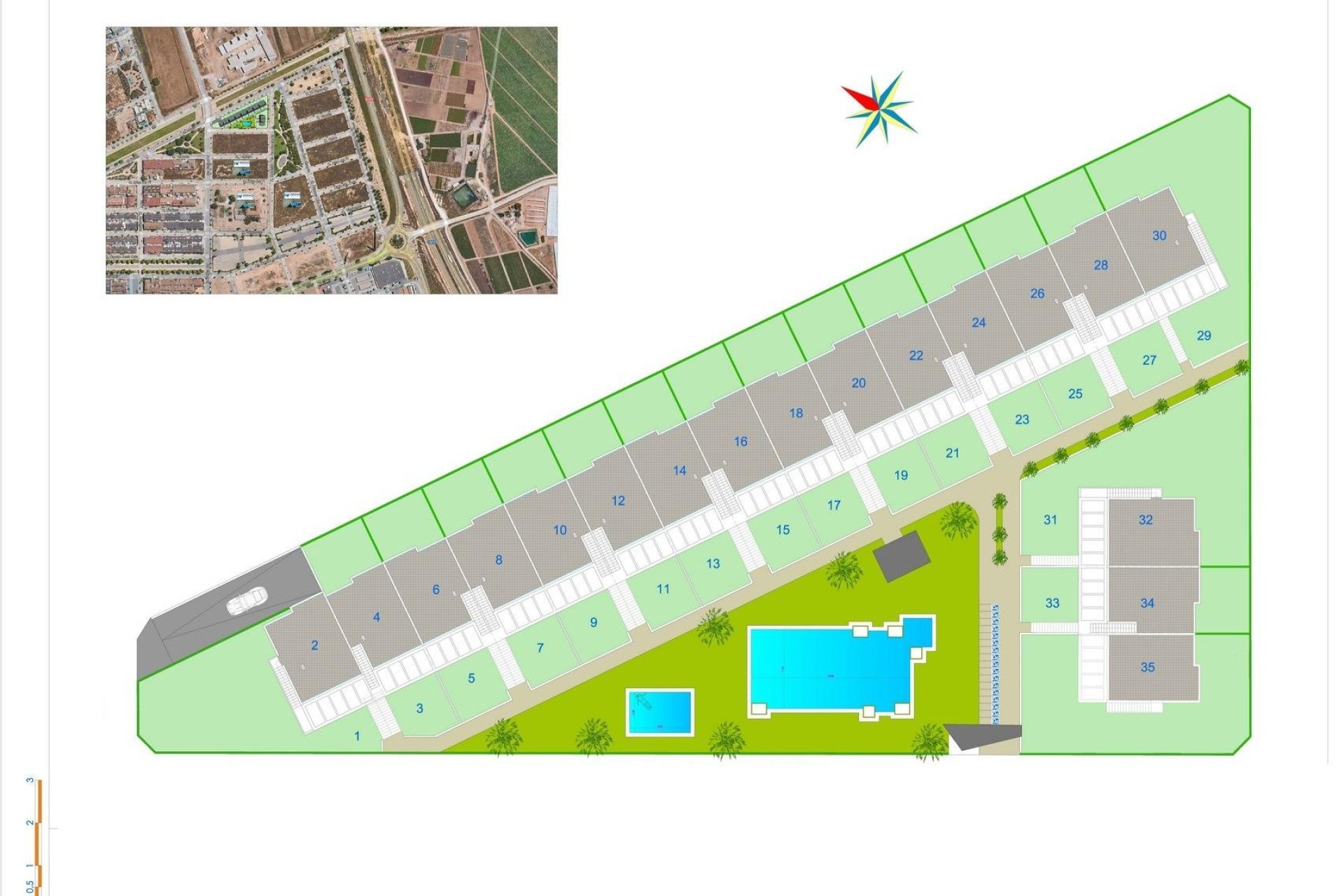Nyproduktion - Bungalow -
Pilar de la Horadada - pueblo