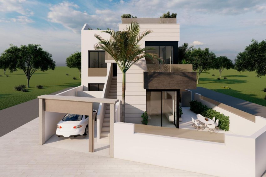 Nyproduktion - Bungalow -
Pilar de la Horadada - pueblo