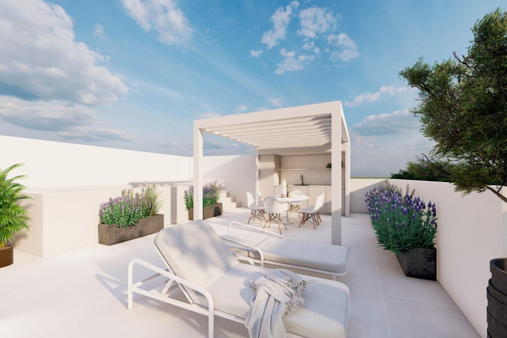 Nyproduktion - Bungalow -
Pilar de la Horadada - pueblo