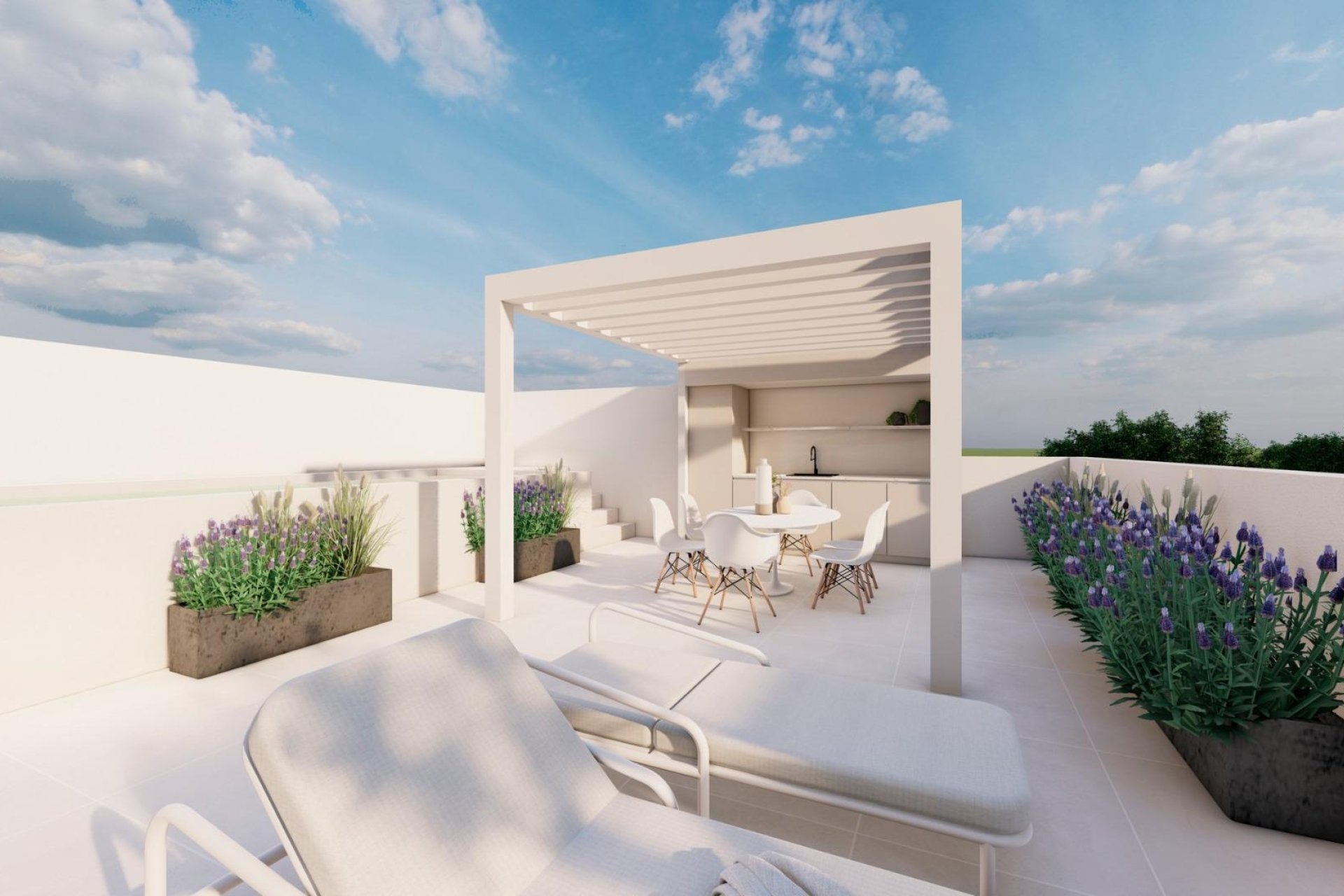 Nyproduktion - Bungalow -
Pilar de la Horadada - pueblo