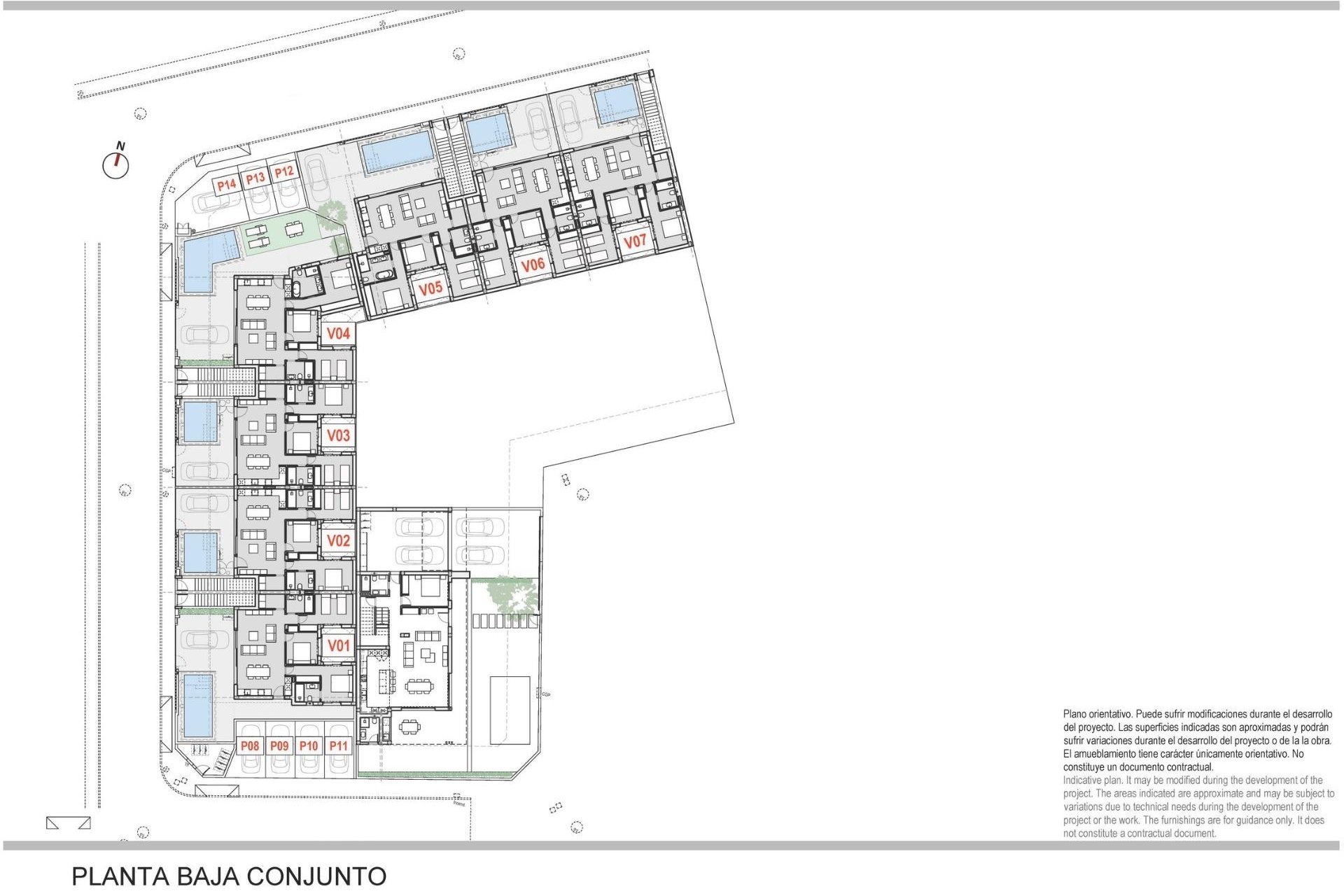 Nyproduktion - Bungalow -
Pilar de la Horadada - pueblo