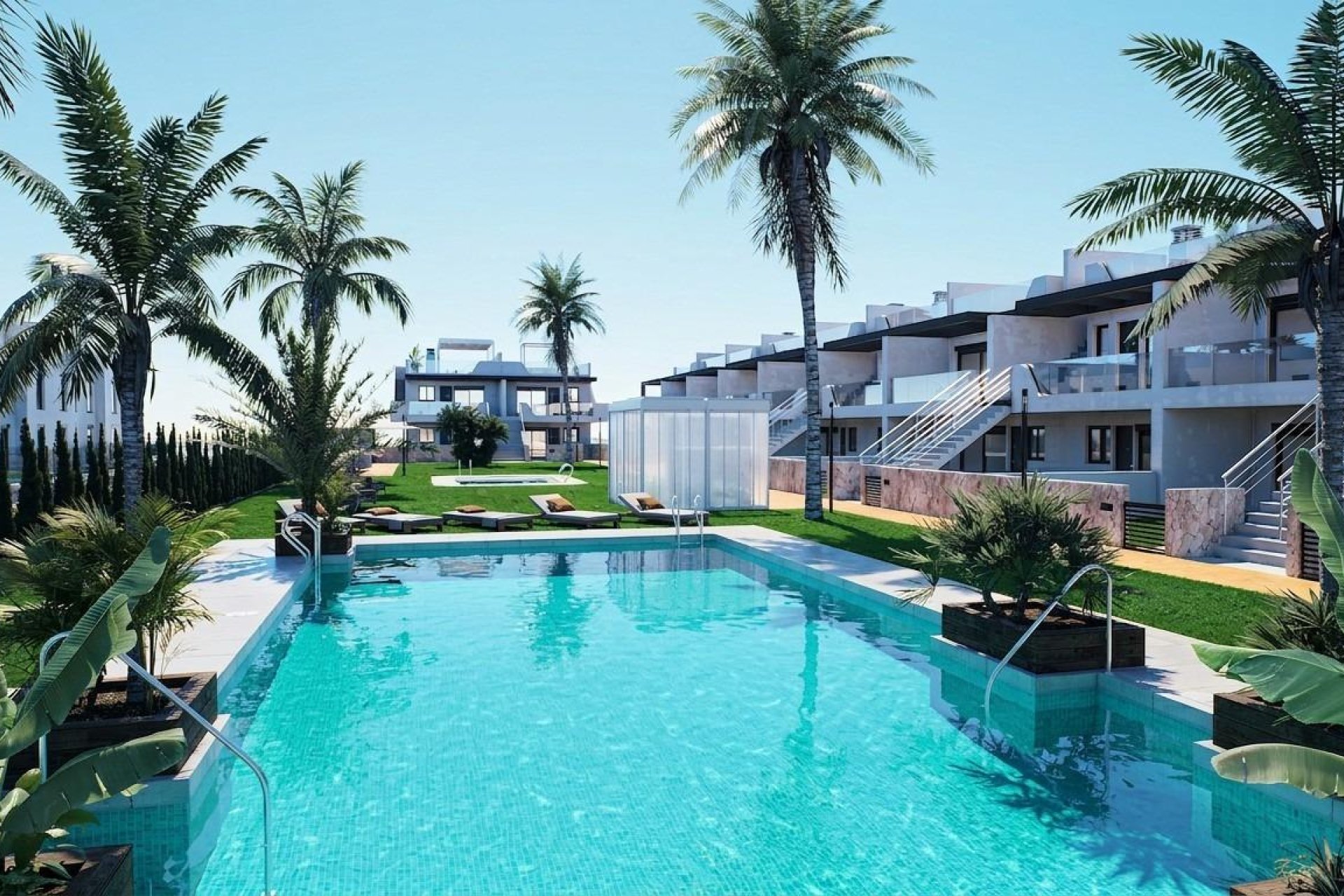 Nyproduktion - Bungalow -
Pilar de la Horadada - pueblo