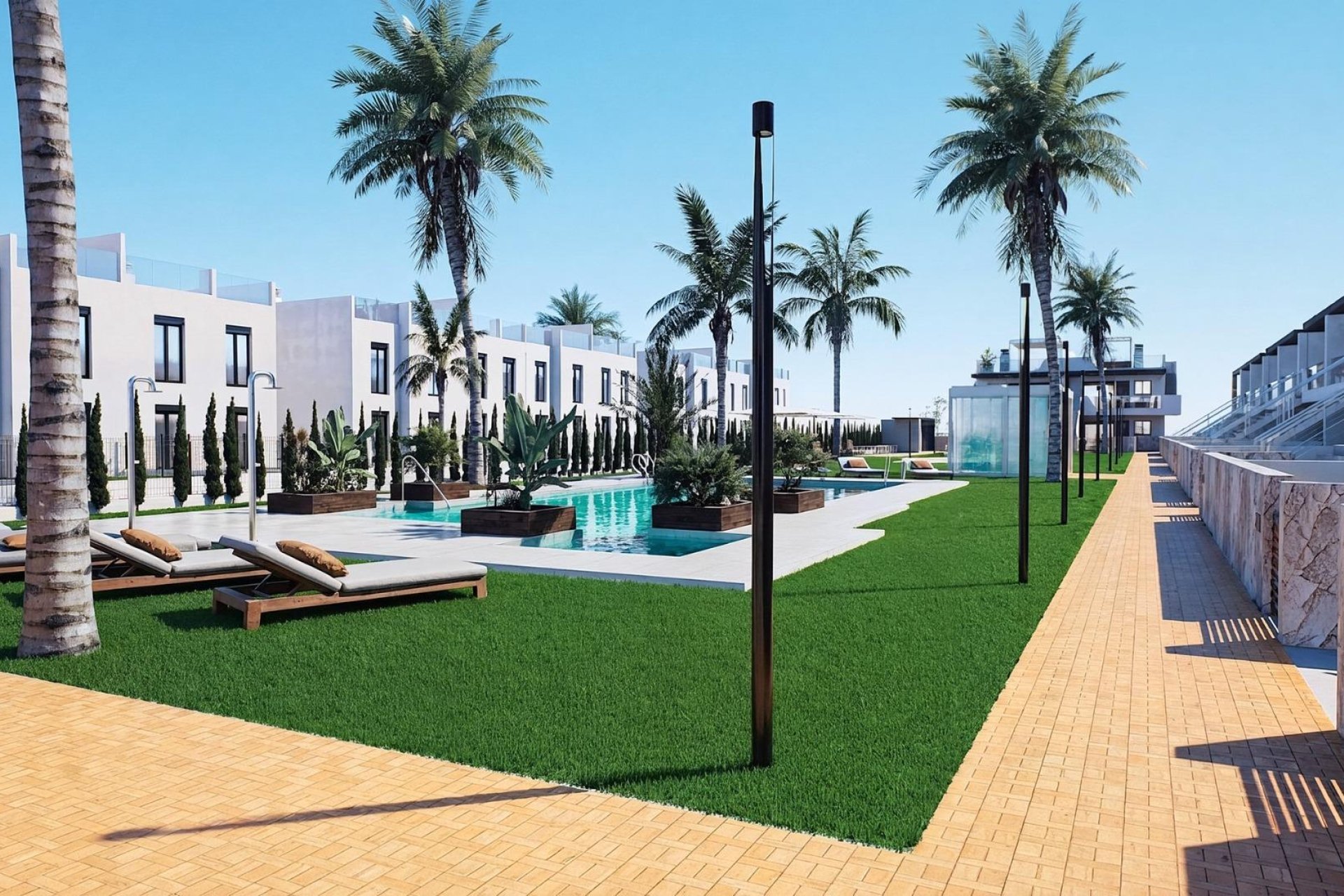 Nyproduktion - Bungalow -
Pilar de la Horadada - pueblo