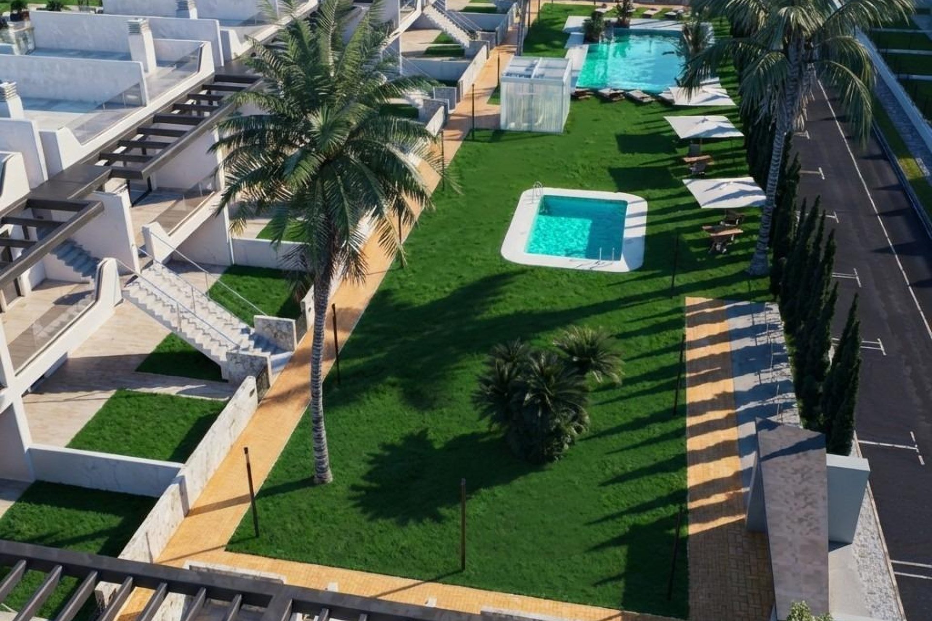 Nyproduktion - Bungalow -
Pilar de la Horadada - pueblo