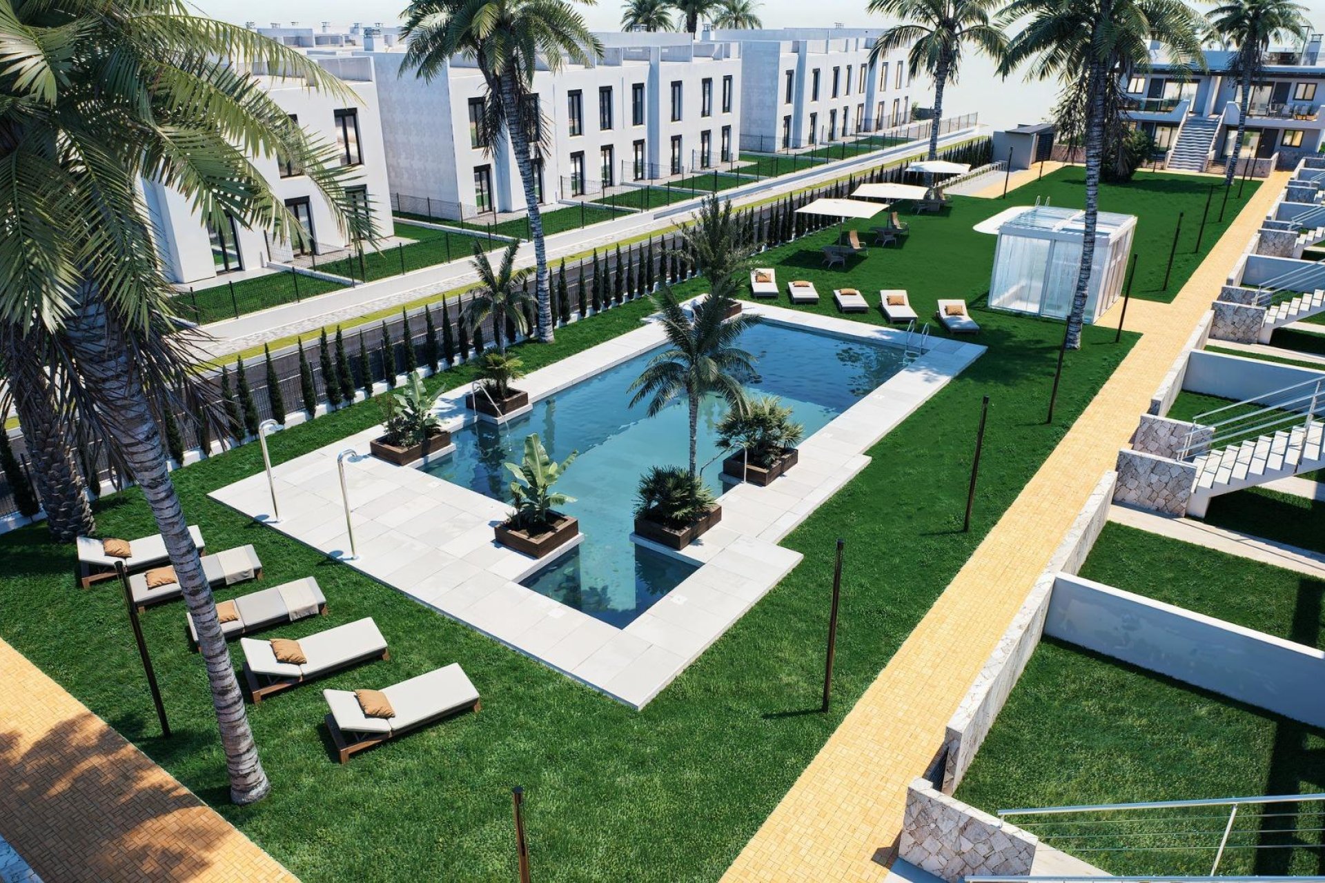 Nyproduktion - Bungalow -
Pilar de la Horadada - pueblo