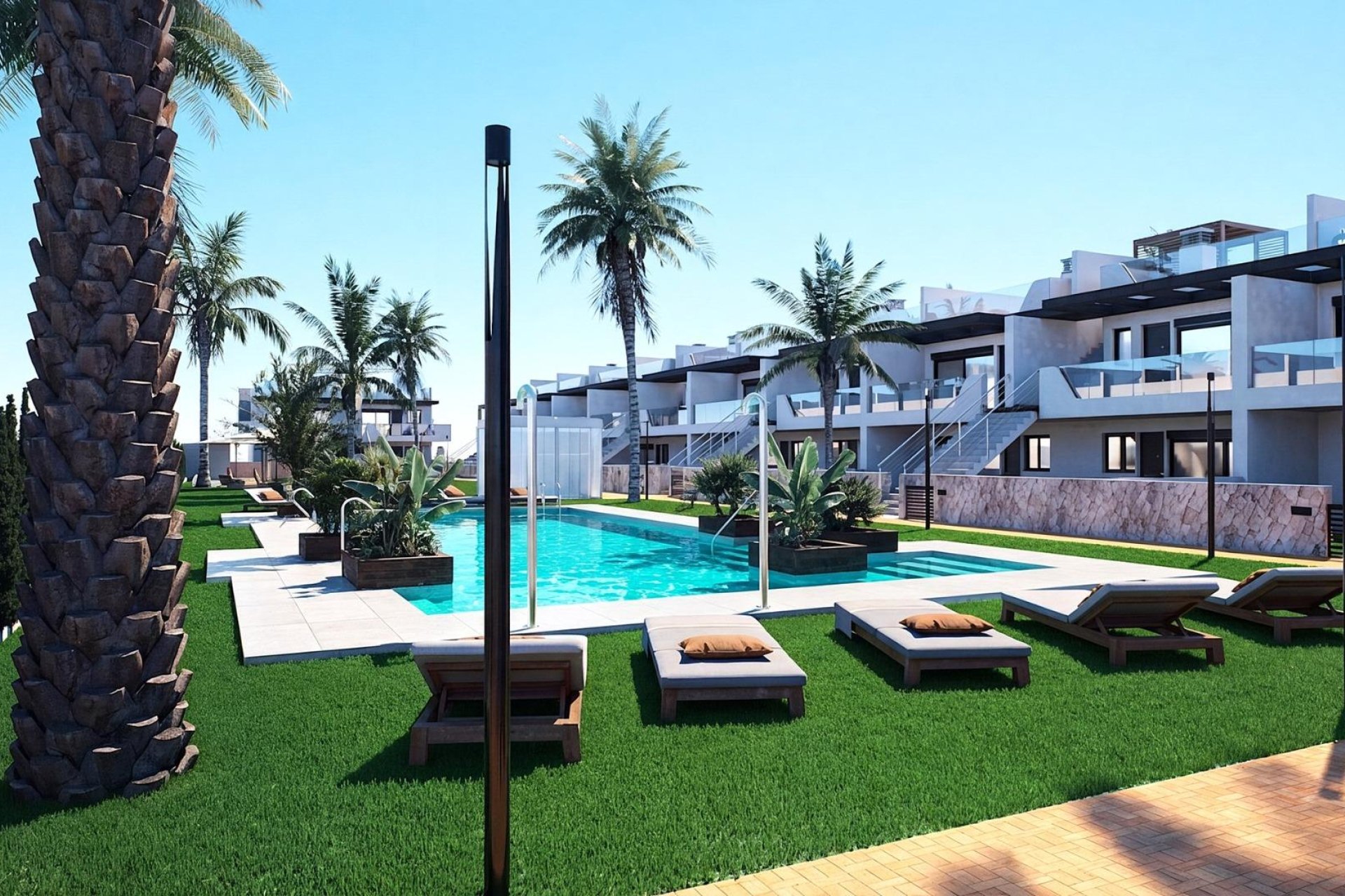 Nyproduktion - Bungalow -
Pilar de la Horadada - pueblo
