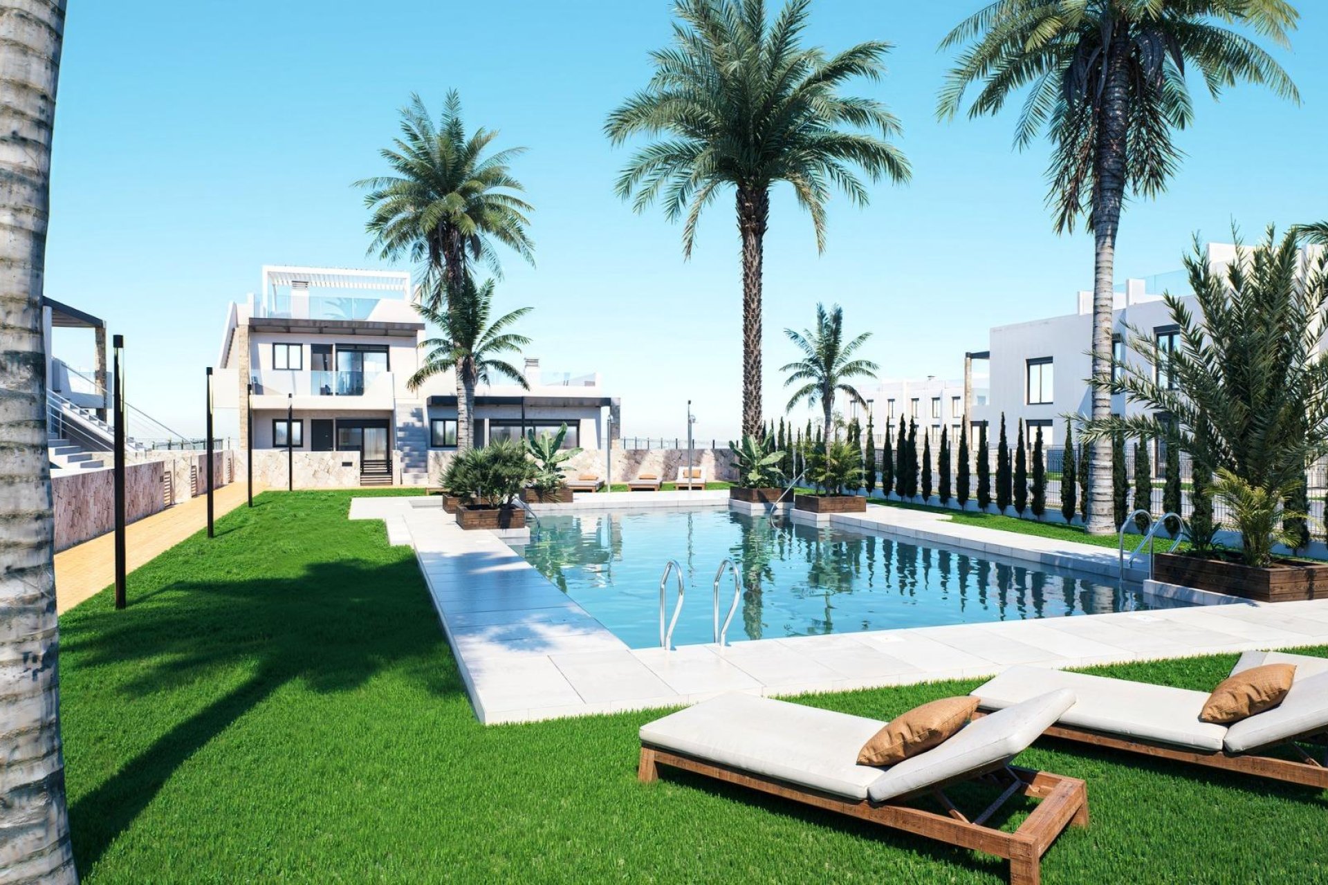 Nyproduktion - Bungalow -
Pilar de la Horadada - pueblo