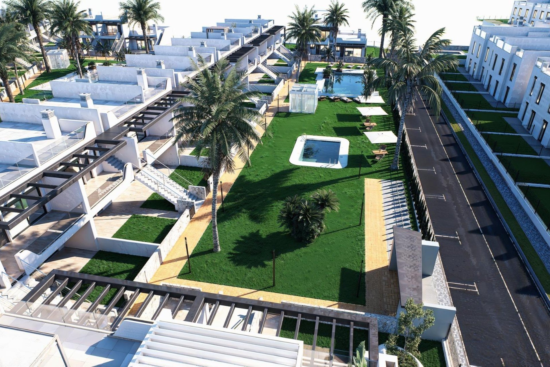 Nyproduktion - Bungalow -
Pilar de la Horadada - pueblo