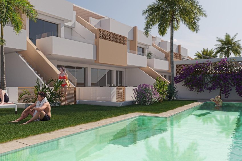 Nyproduktion - Bungalow -
Pilar de la Horadada - pueblo