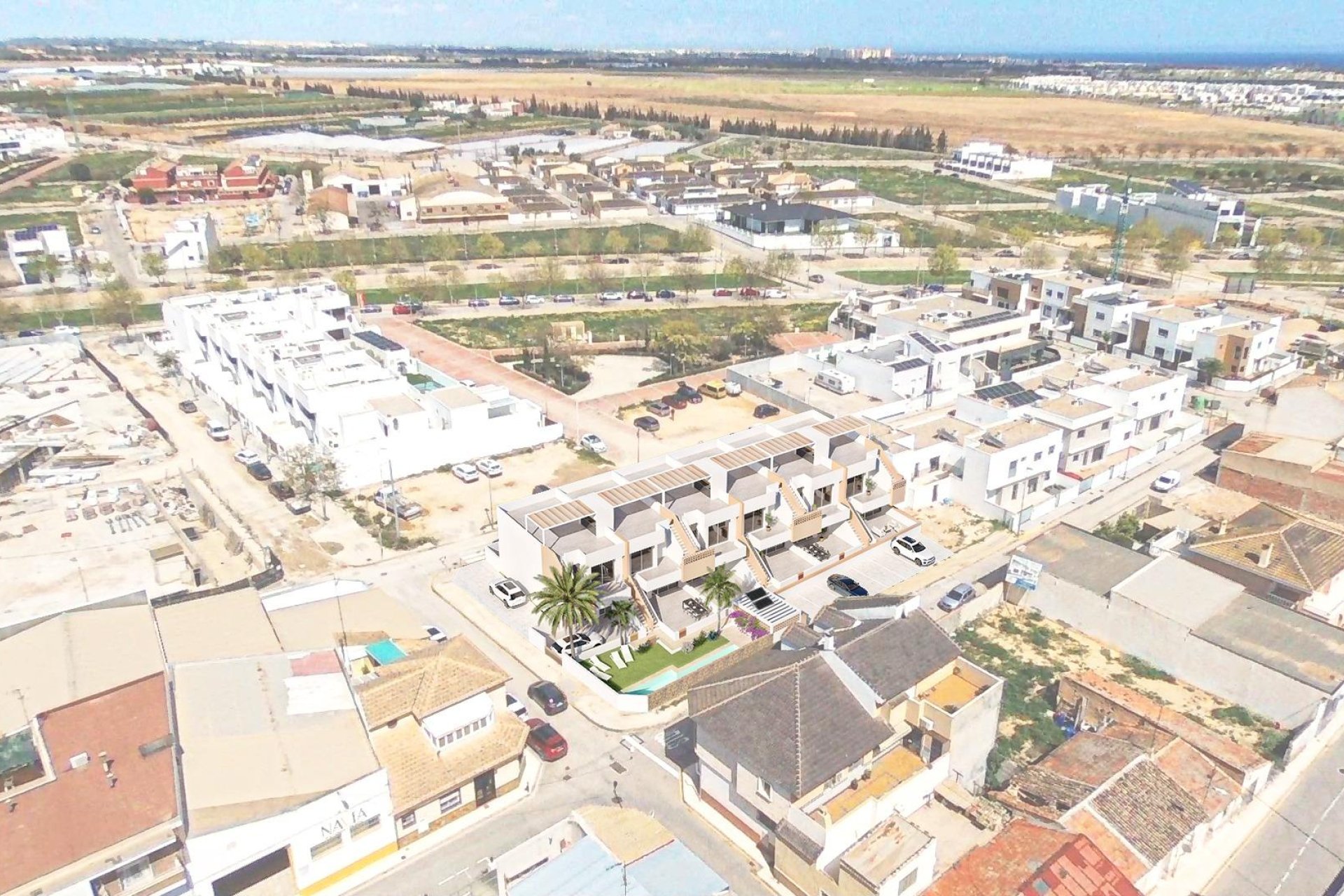 Nyproduktion - Bungalow -
Pilar de la Horadada - pueblo