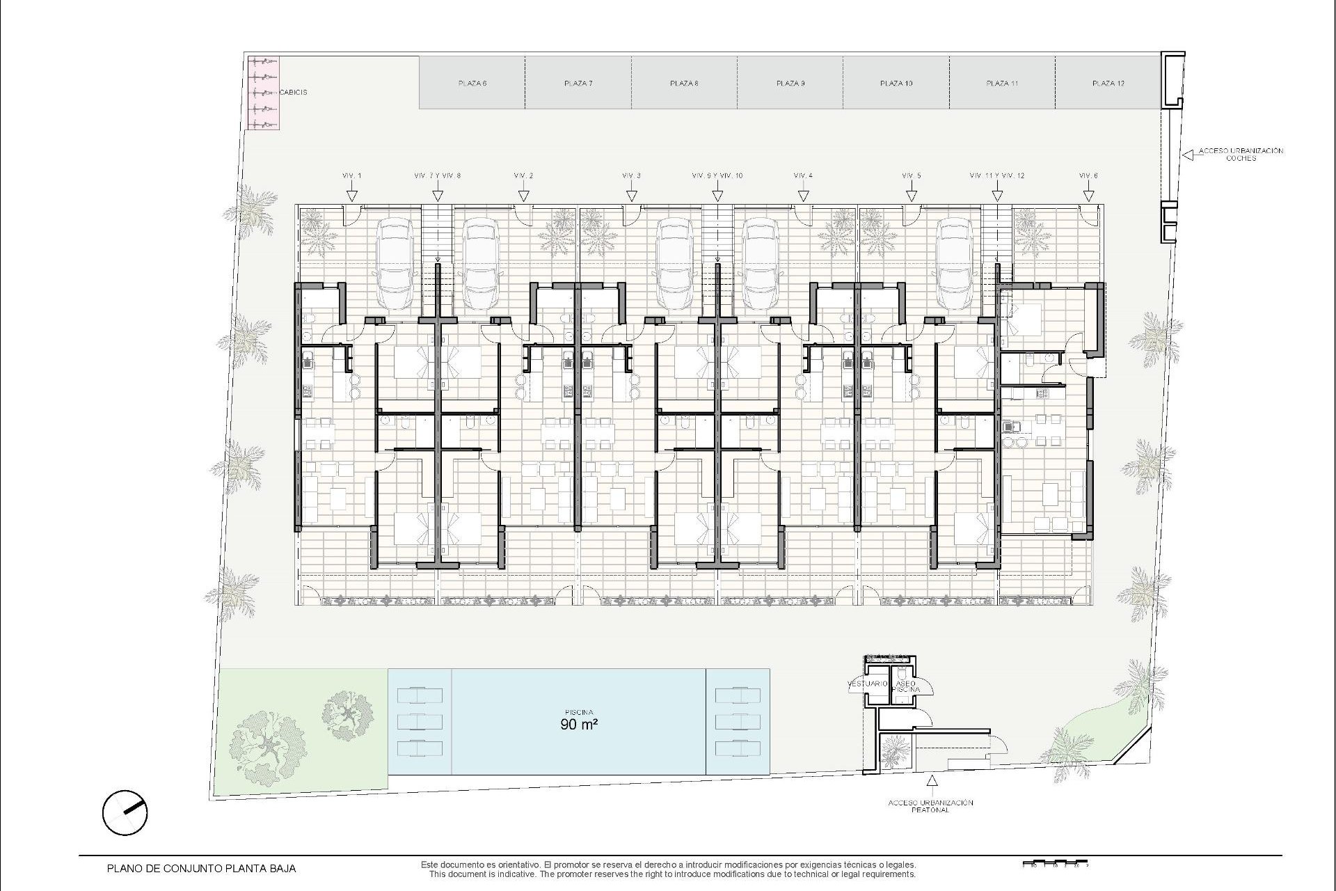 Nyproduktion - Bungalow -
Pilar de la Horadada - Zona Pueblo