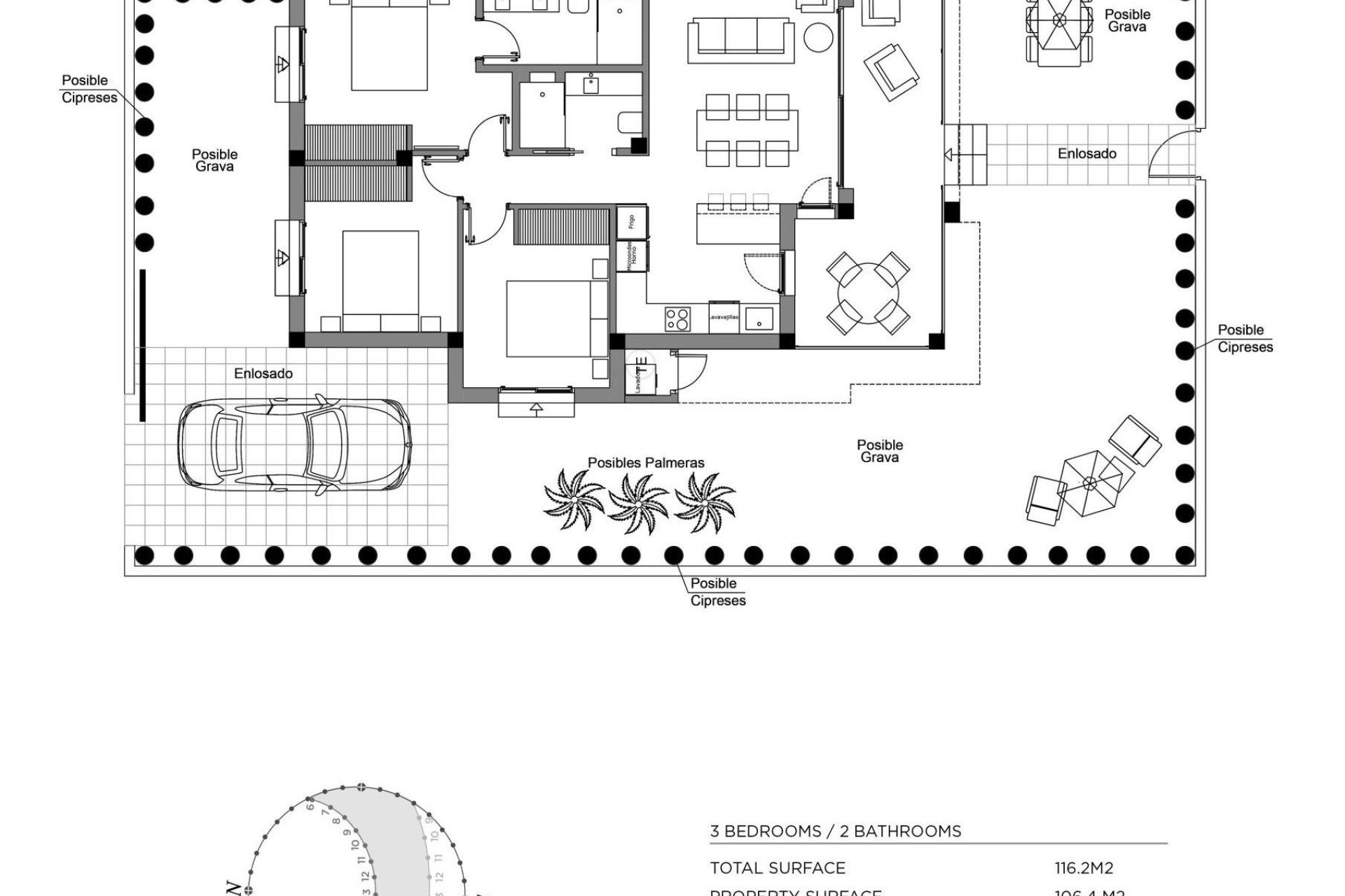 Nyproduktion - Bungalow -
Rojales - Doña Pena