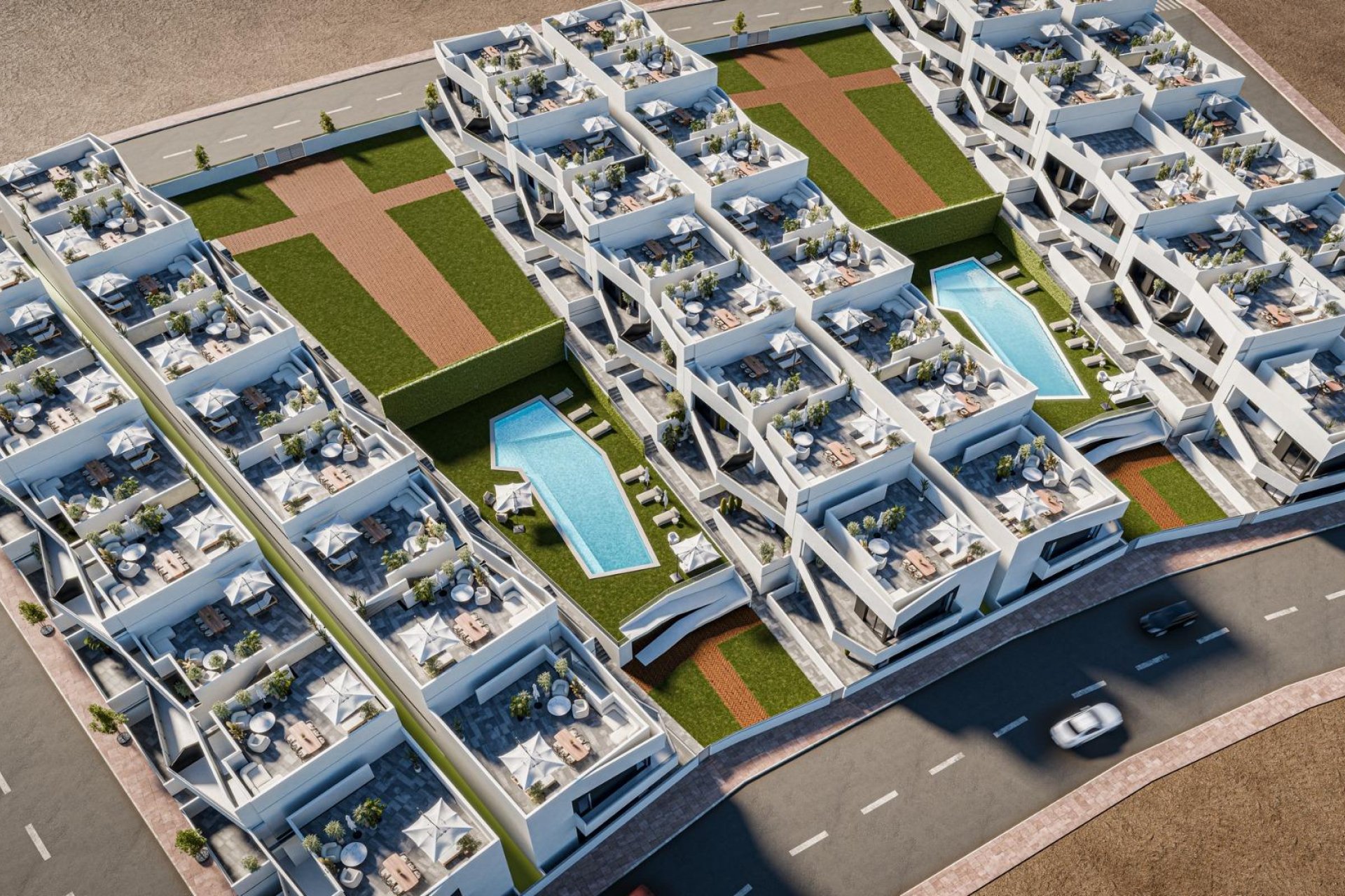 Nyproduktion - Bungalow -
San Miguel - Pueblo