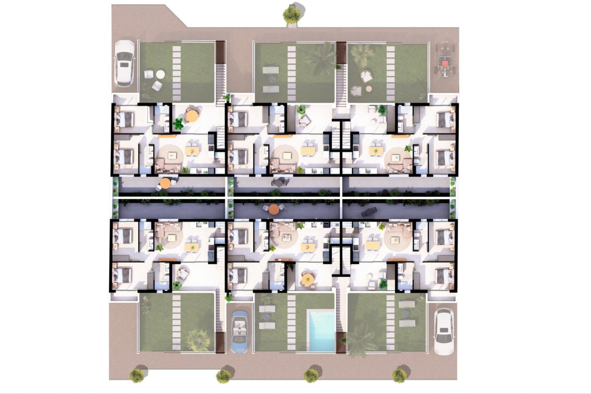 Nyproduktion - Bungalow -
San Pedro del Pinatar - Lo Pagan