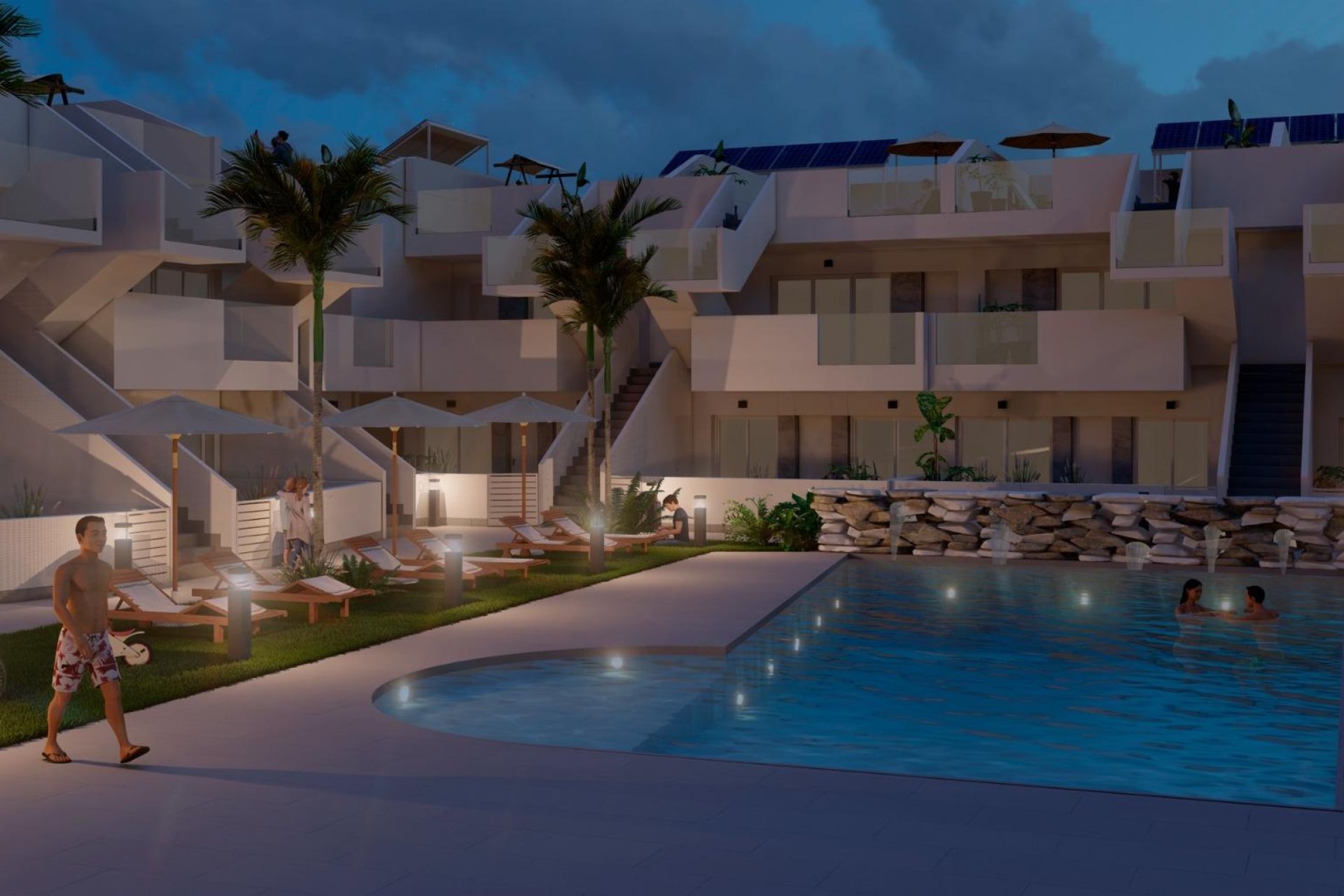 Nyproduktion - Bungalow -
Torre - Pacheco - Roldán