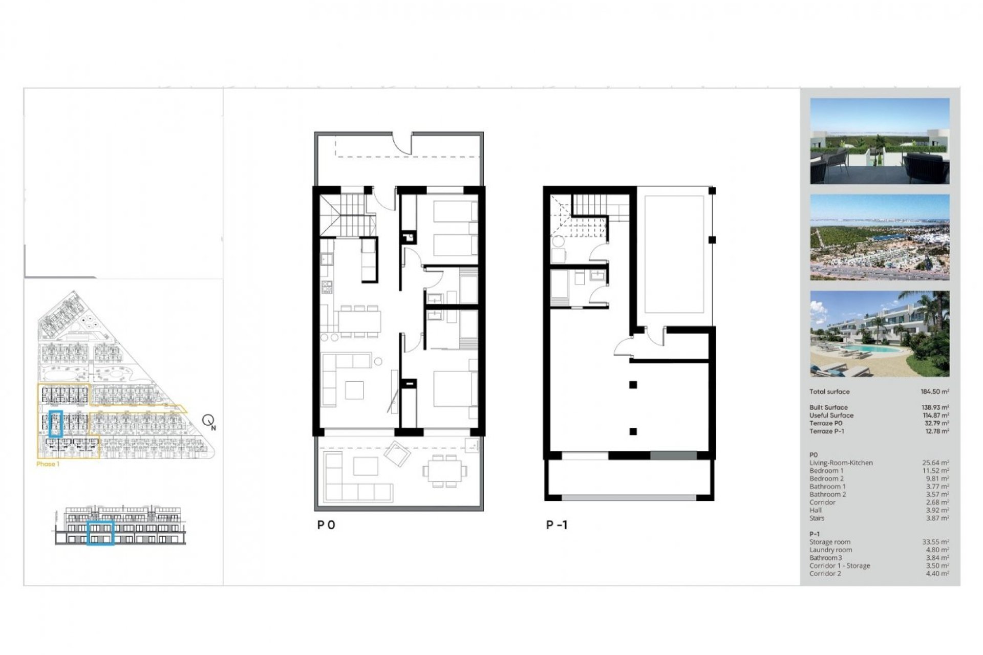 Nyproduktion - Bungalow -
Torrevieja - Lago Jardín II