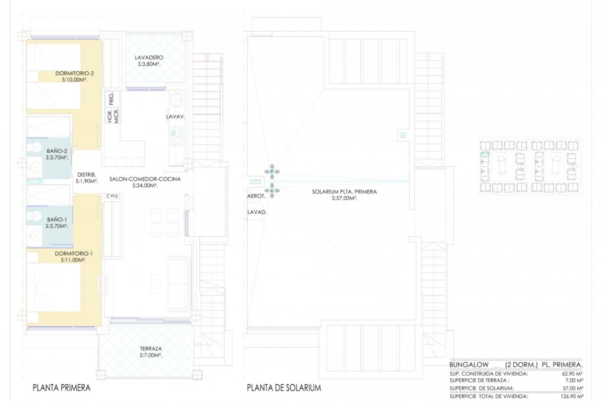 Nyproduktion - Bungalow -
Torrevieja - Los Balcones