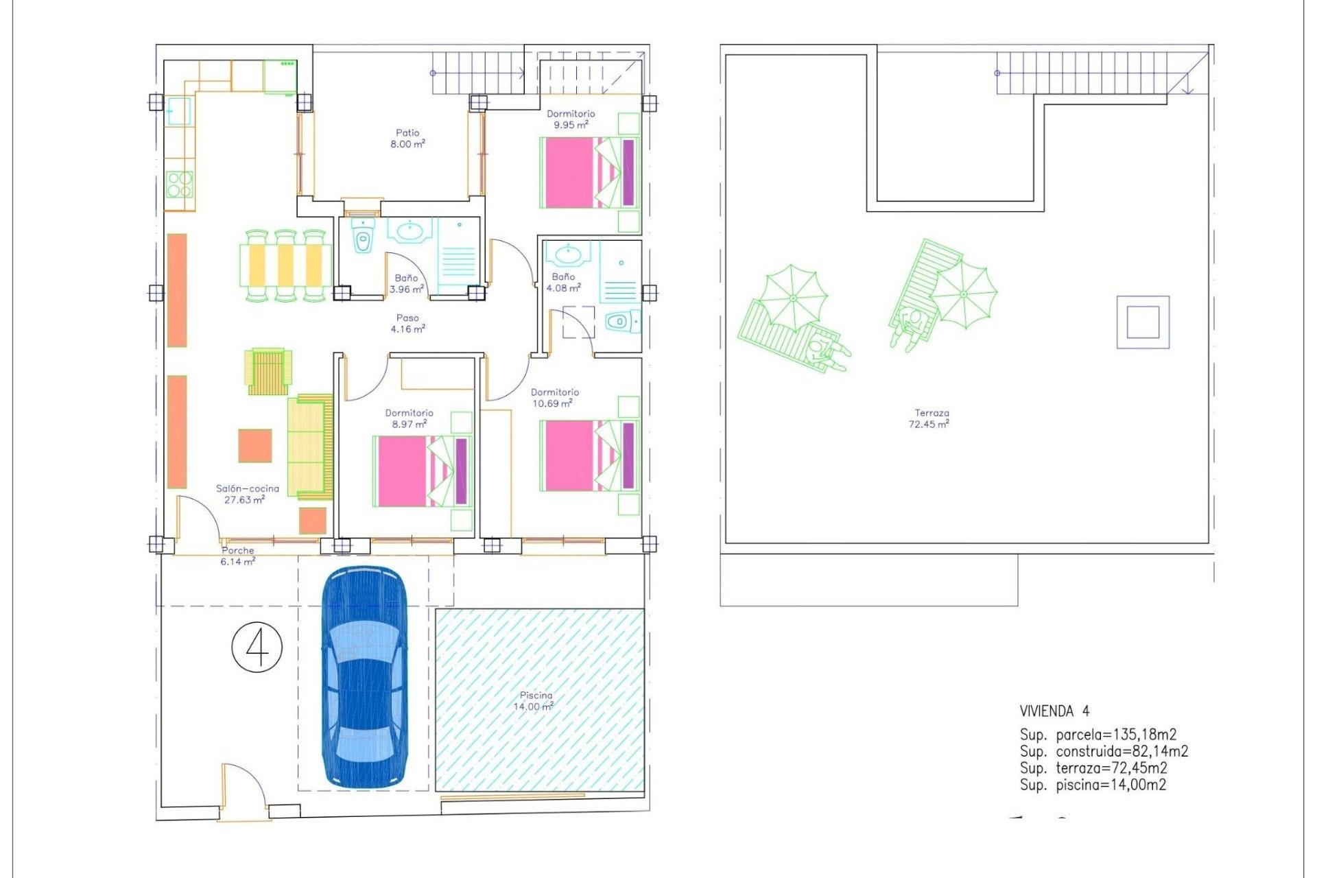Nyproduktion - Radhus -
Avileses