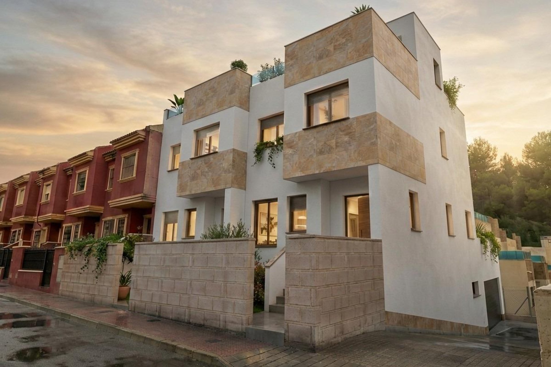 Nyproduktion - Radhus -
Bigastro - pueblo