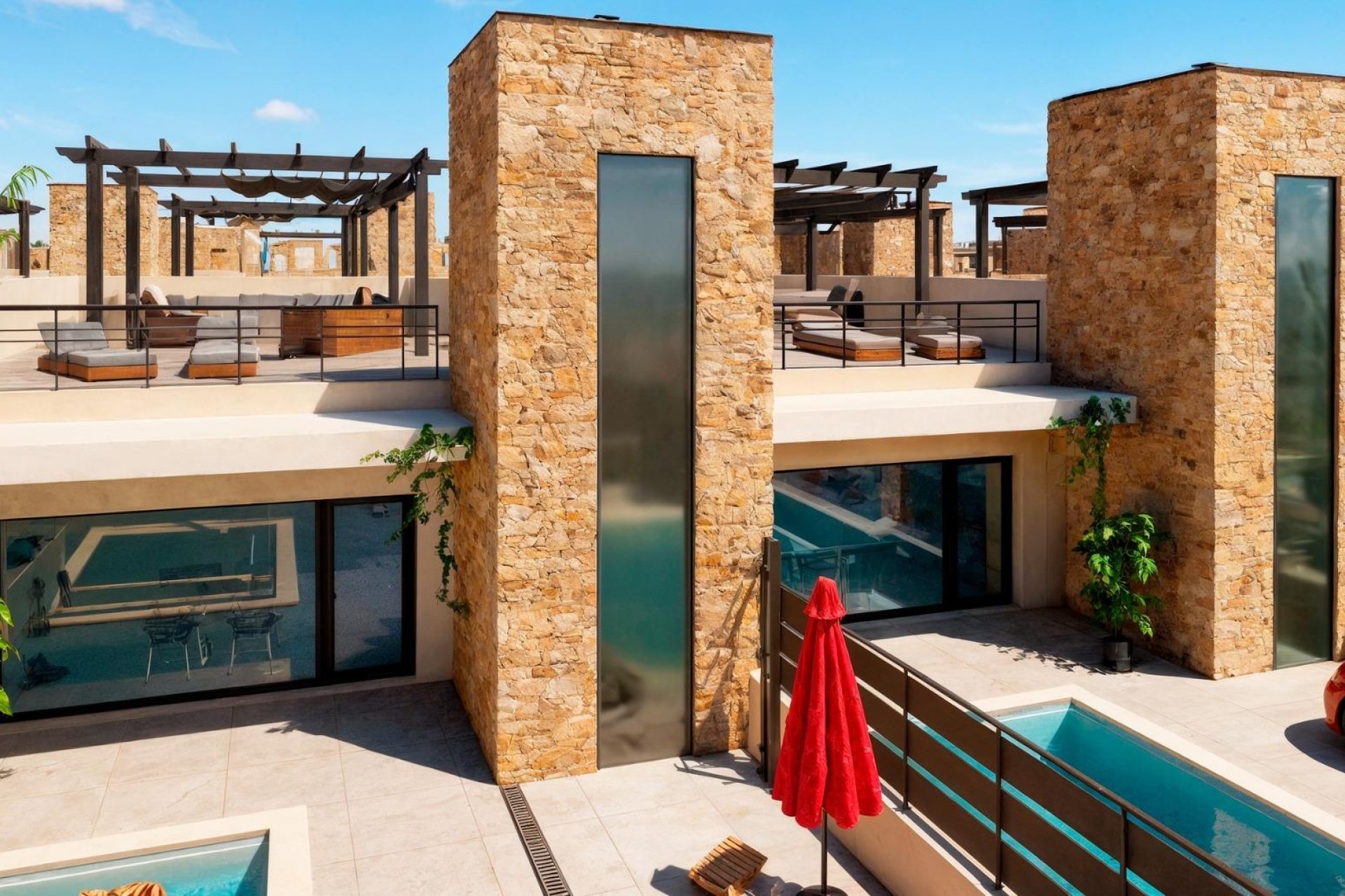 Nyproduktion - Radhus -
Fuente Álamo - La Pinilla