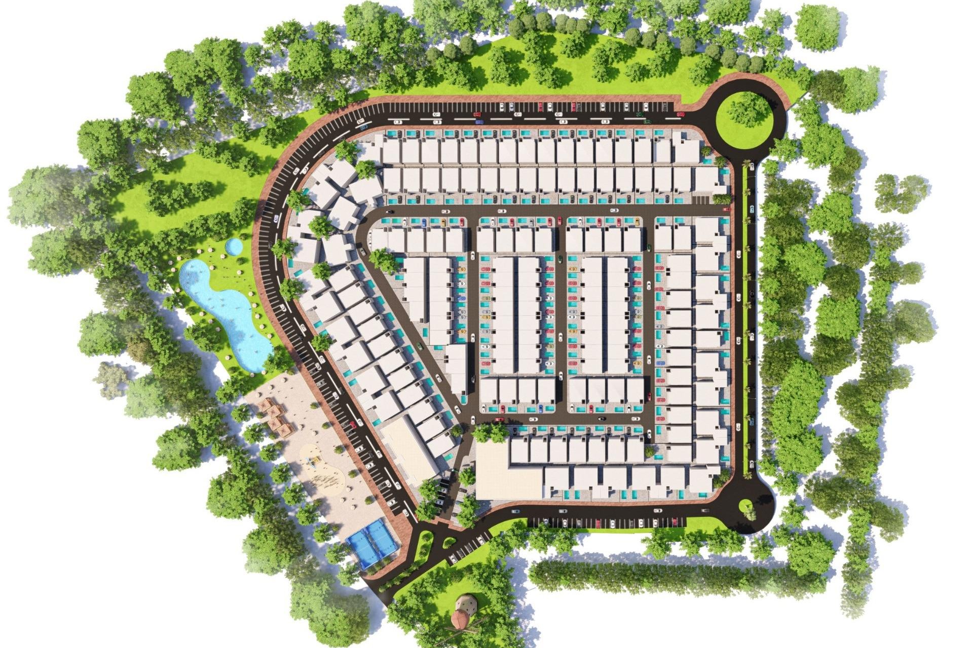 Nyproduktion - Radhus -
Fuente Álamo - La Pinilla