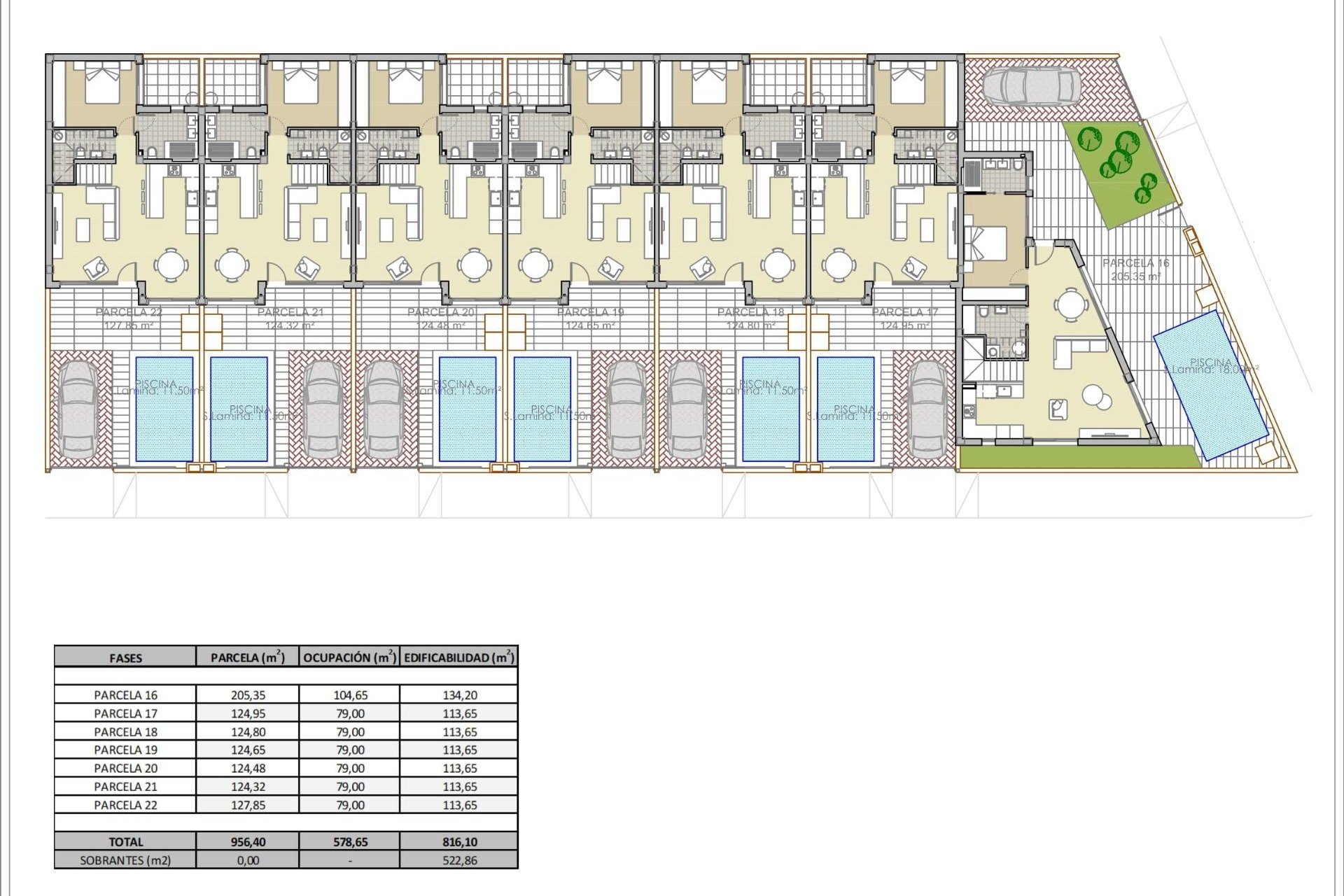 Nyproduktion - Radhus -
Rojales - Pueblo