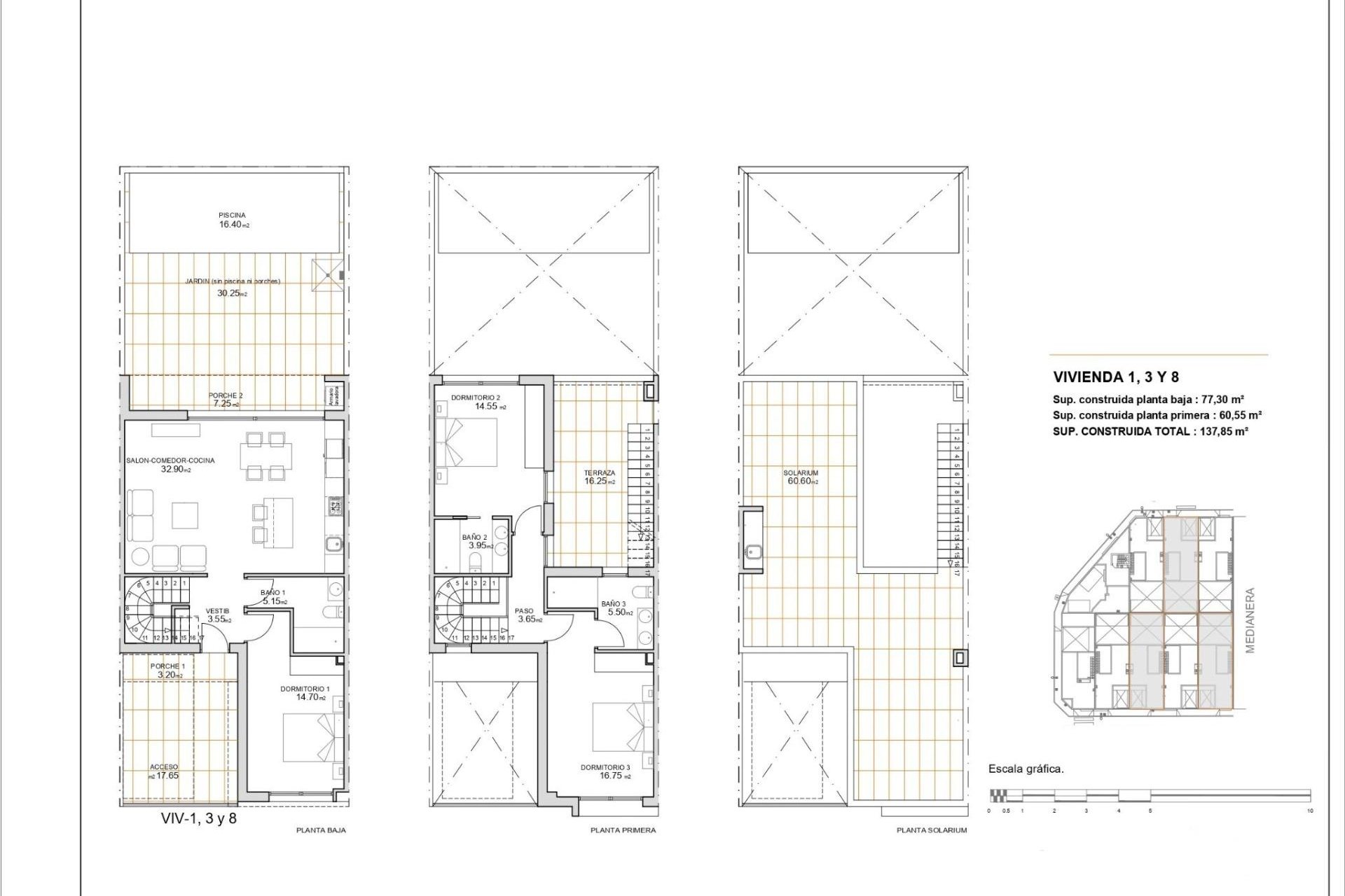 Nyproduktion - Radhus -
San Javier - pueblo