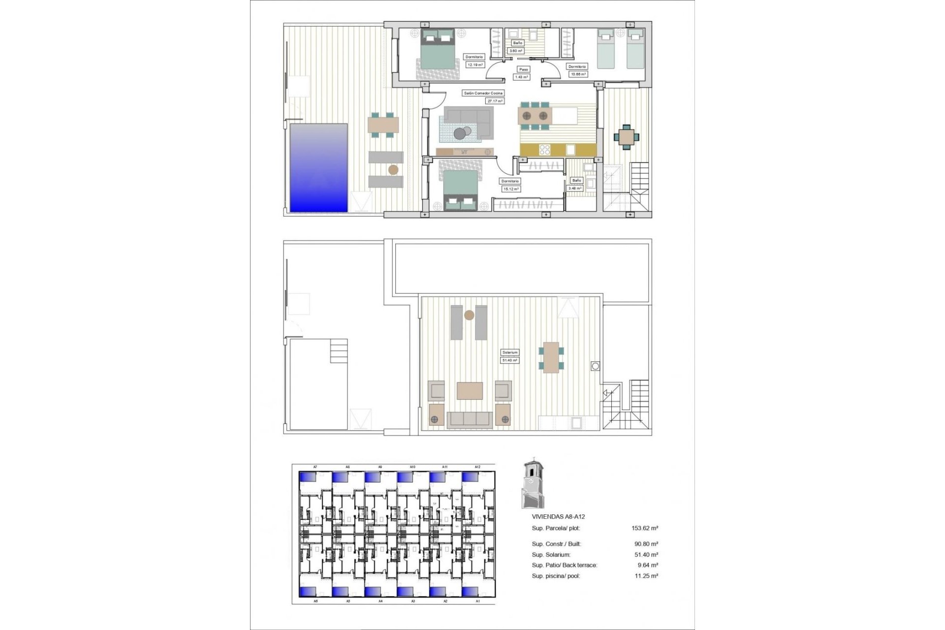 Nyproduktion - Radhus -
Torre Pacheco - pueblo