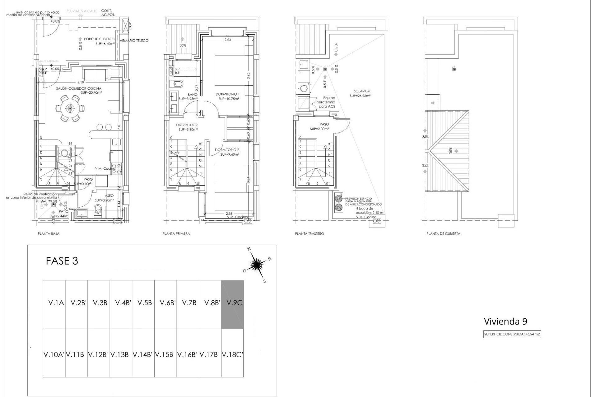 Nyproduktion - Radhus -
Torre - Pacheco - Santa Rosalia pueblo