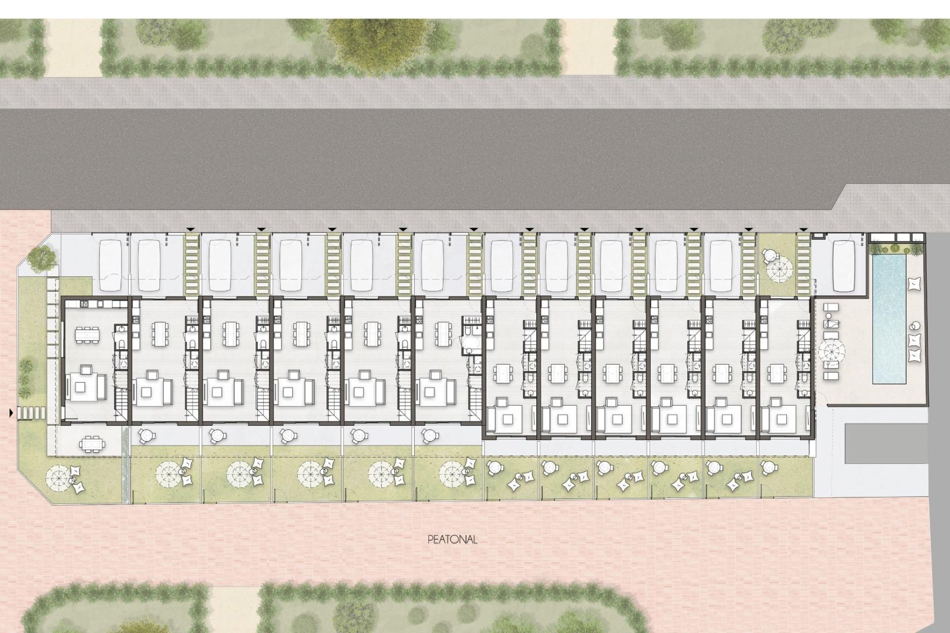 Nyproduktion - Semi detached -
Pilar de la Horadada - pueblo