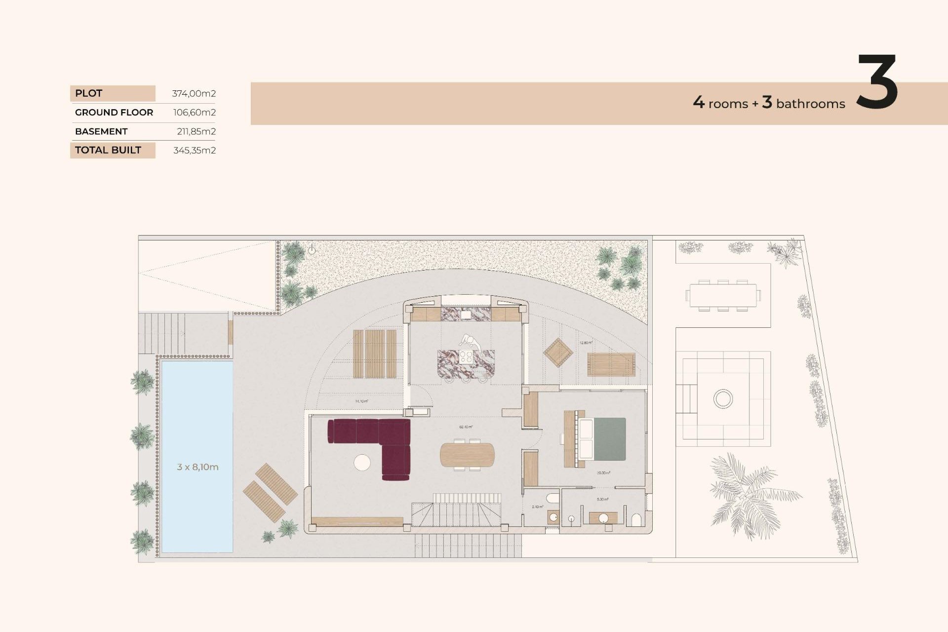 Nyproduktion - Villa -
Algorfa - La Finca Golf