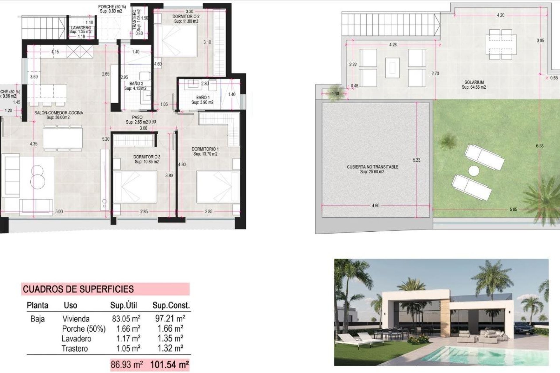 Nyproduktion - Villa -
Alhama De Murcia - Condado De Alhama