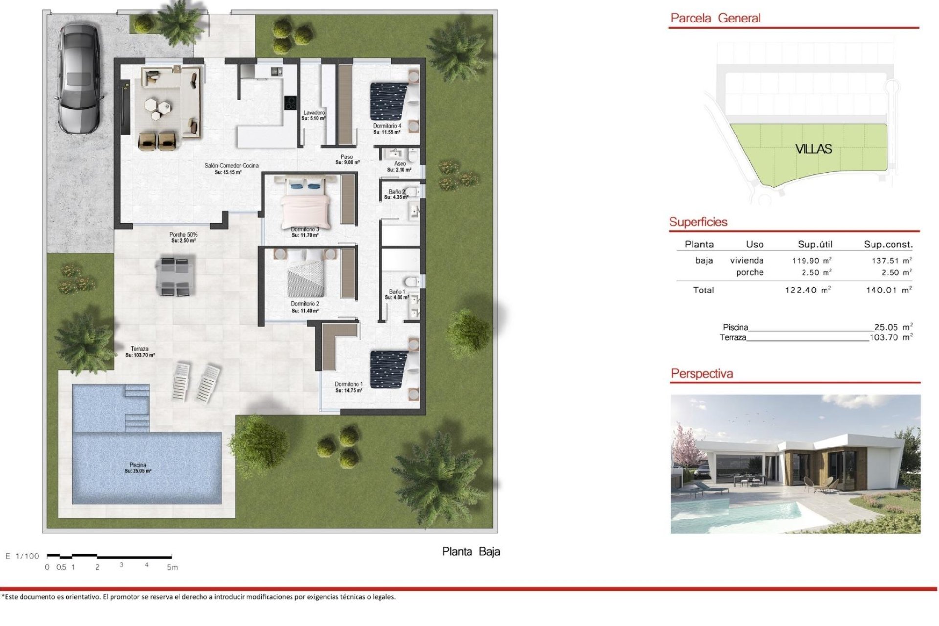 Nyproduktion - Villa -
Banos y Mendigo - Altaona Golf