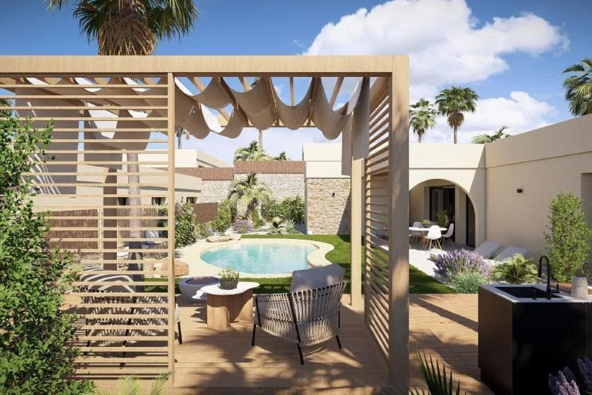 Nyproduktion - Villa -
Banos y Mendigo - Altaona Golf