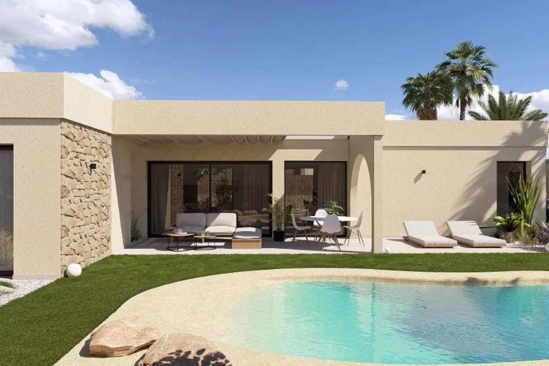 Nyproduktion - Villa -
Banos y Mendigo - Altaona Golf