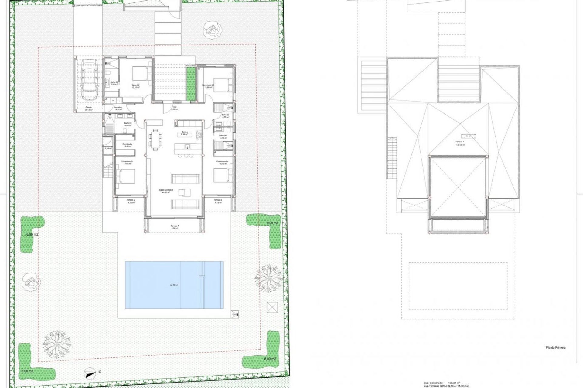 Nyproduktion - Villa -
Banos y Mendigo - Altaona Golf