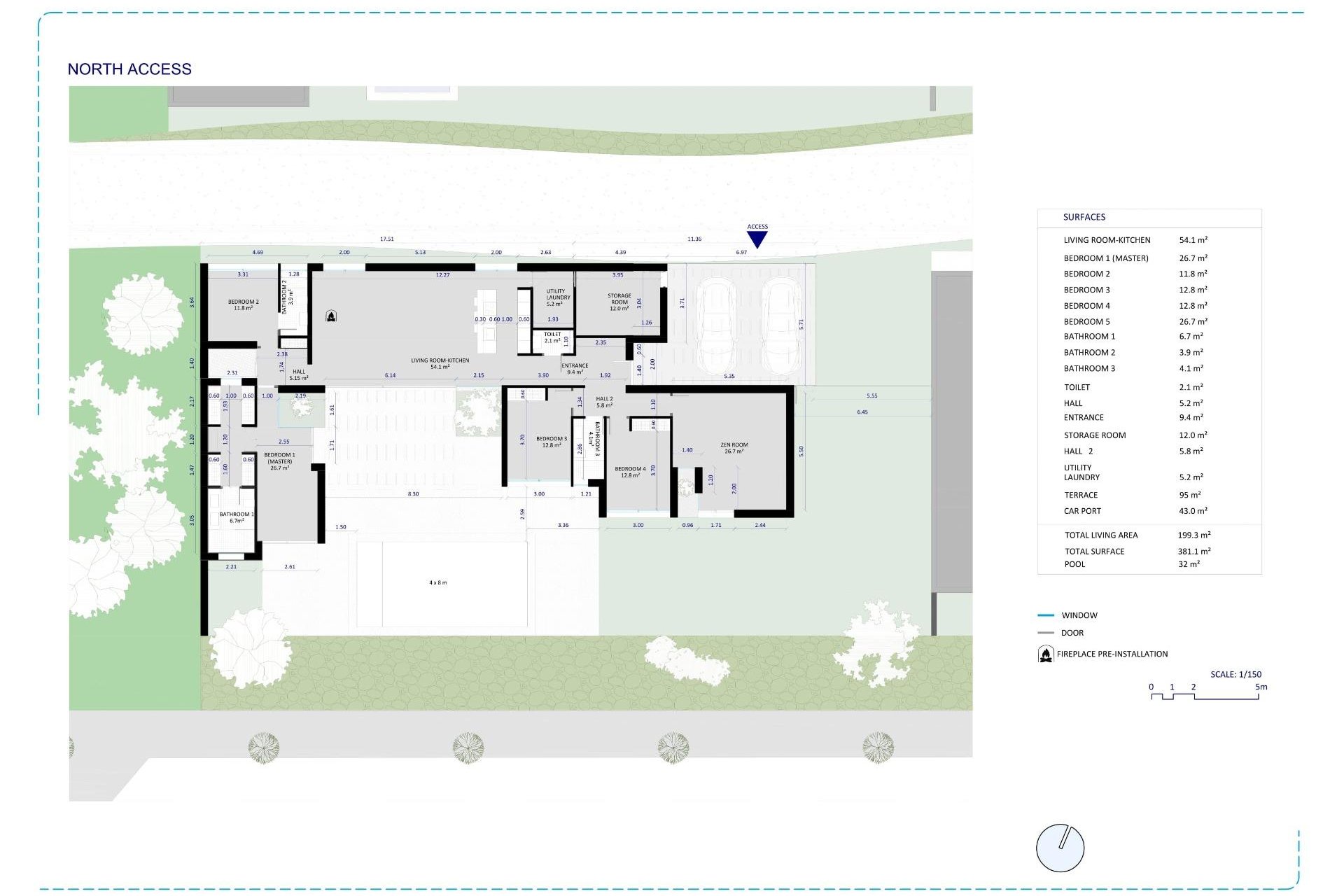 Nyproduktion - Villa -
Banos y Mendigo - Altaona Golf